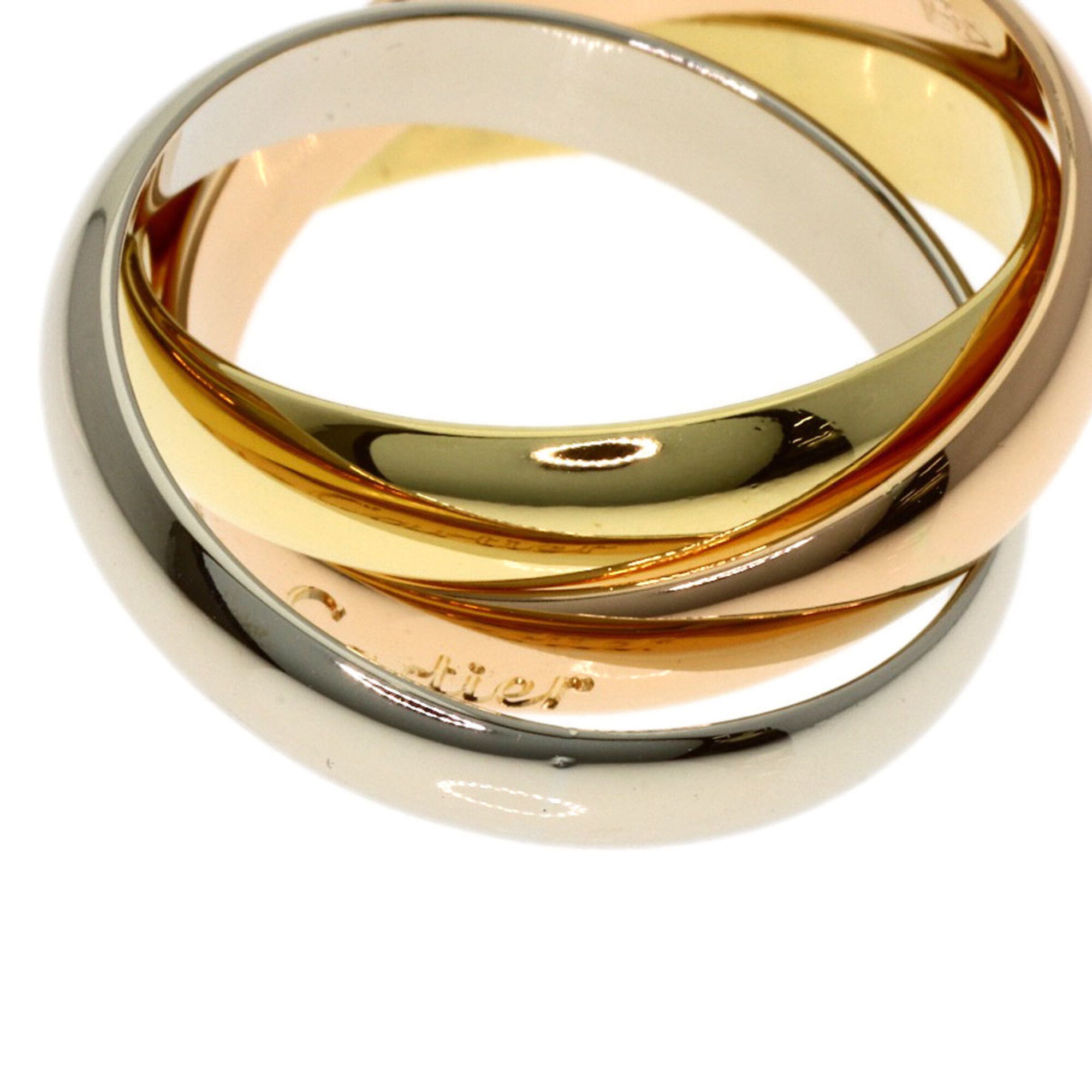 Cartier Yellow Gold (18K) Pink Gold (18K) White Gold (18K) Band Ring (Pre-Owned)