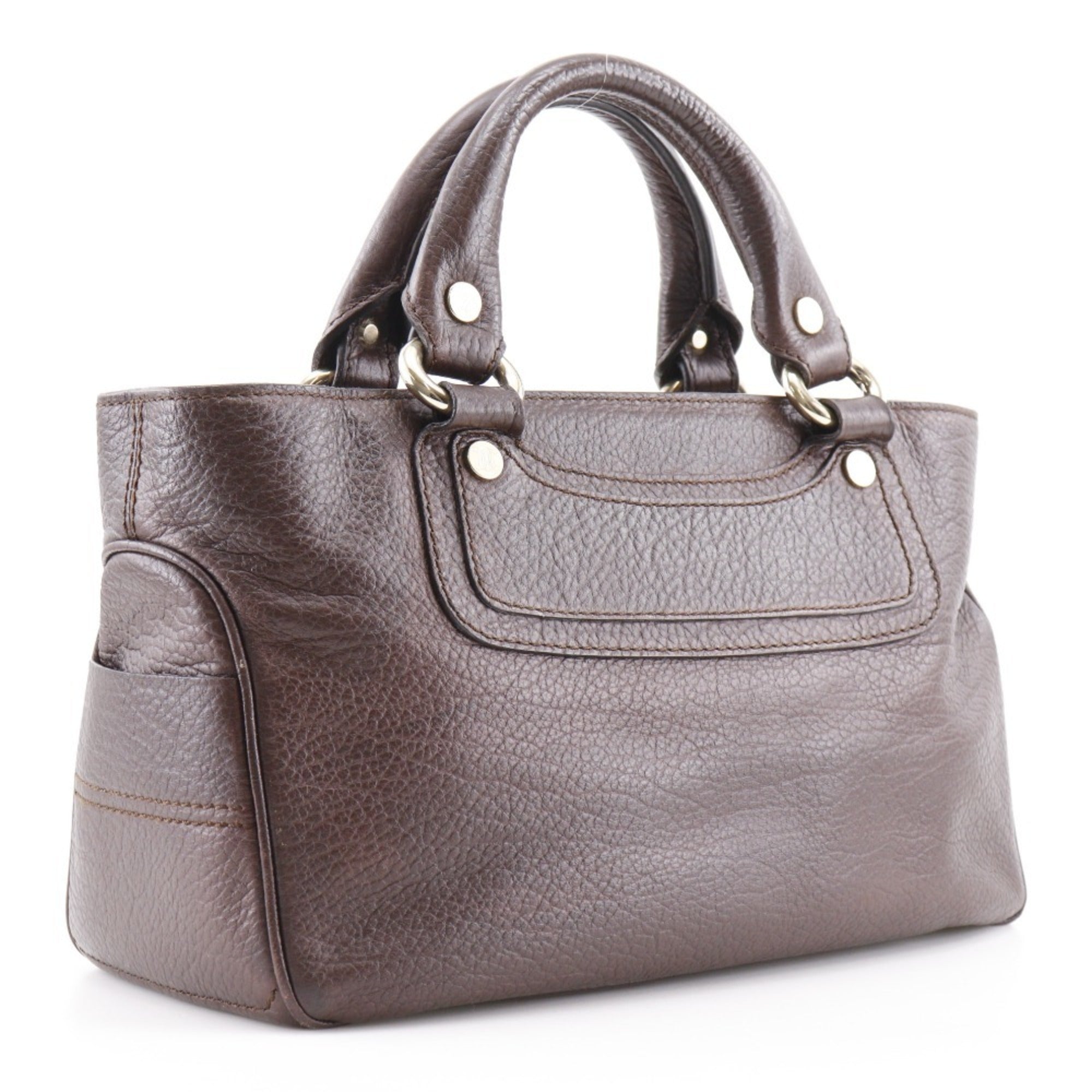 Celine Brown Leather Handbag (Pre-Owned)
