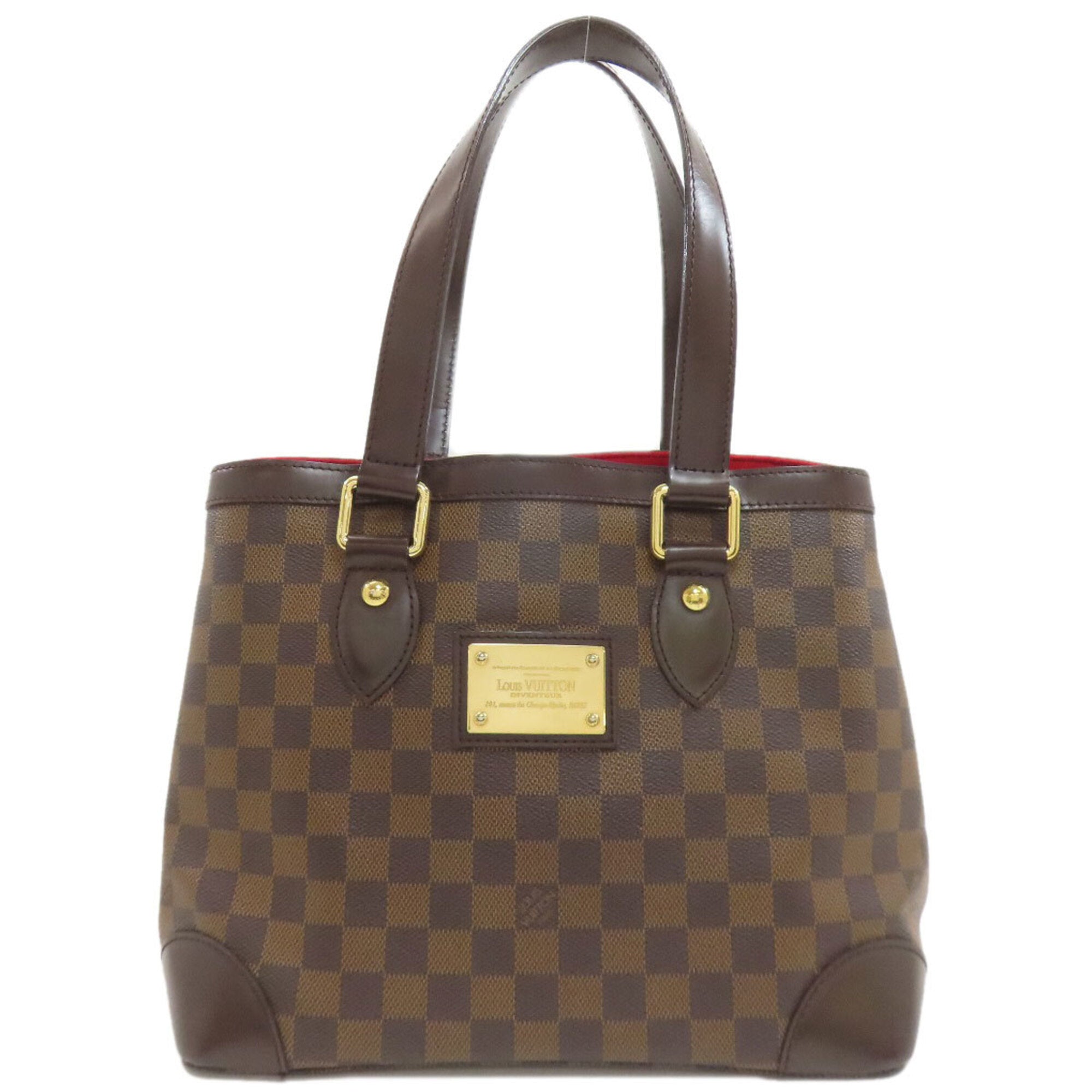 Louis Vuitton Damier Canvas Ebene Damier Canvas Tote Bag (Pre-Owned)