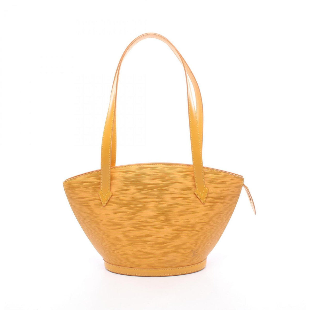 Louis Vuitton Yellow Leather Handbag Shoulder Bag (Pre-Owned)