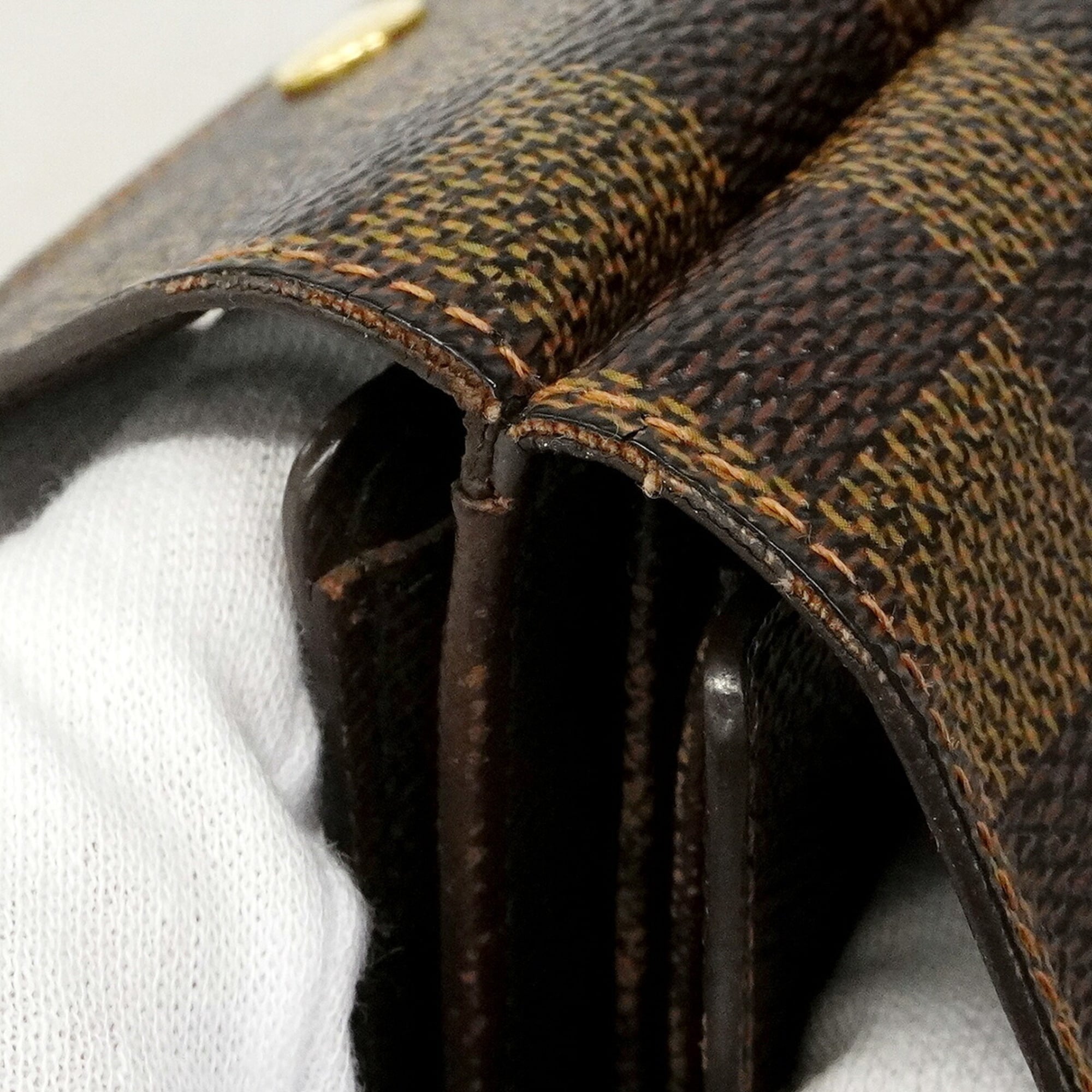 Louis Vuitton Ebene Wallet (Tri-Fold) (Pre-Owned)