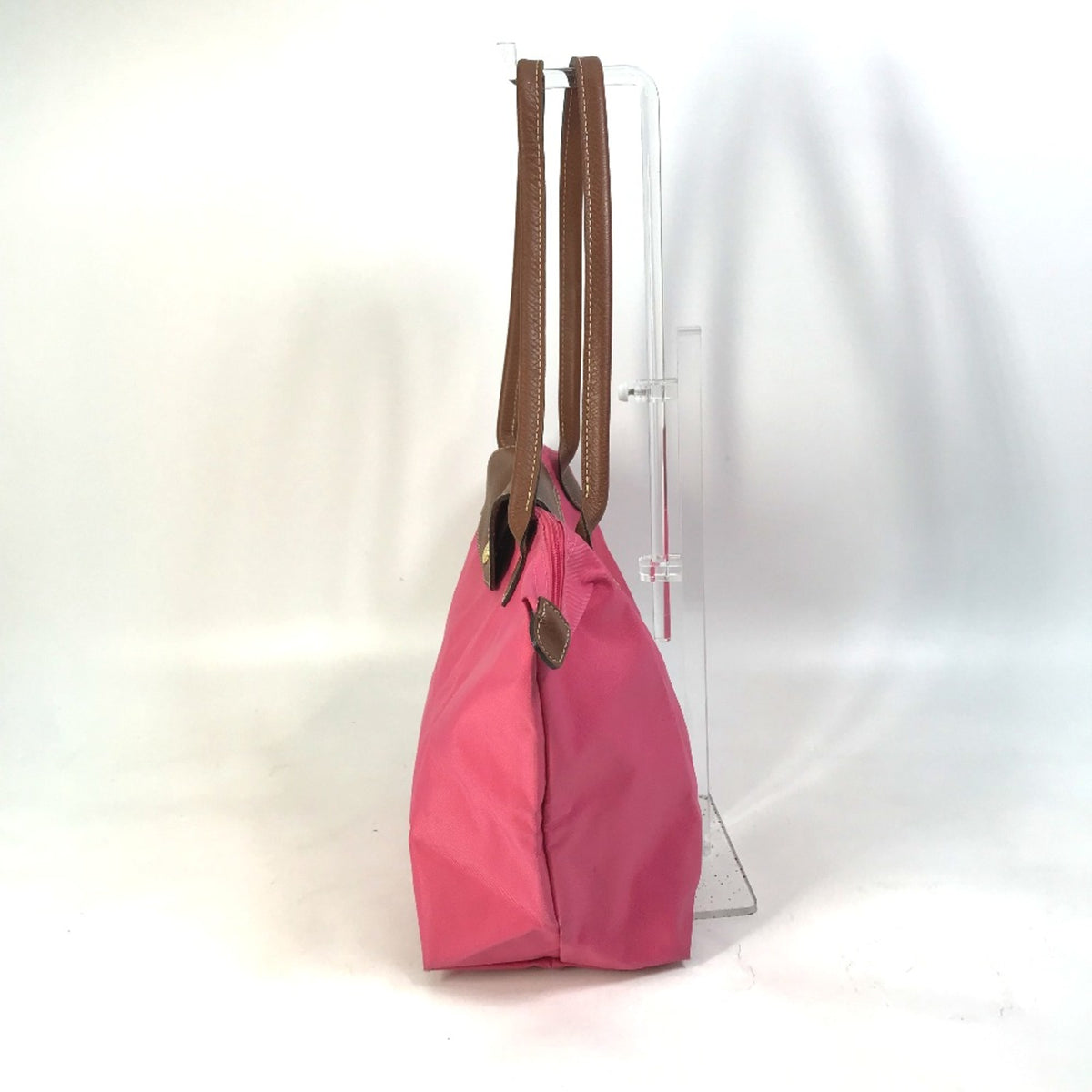Longchamp Pink Cloth Tote Bag (Pre-Owned)