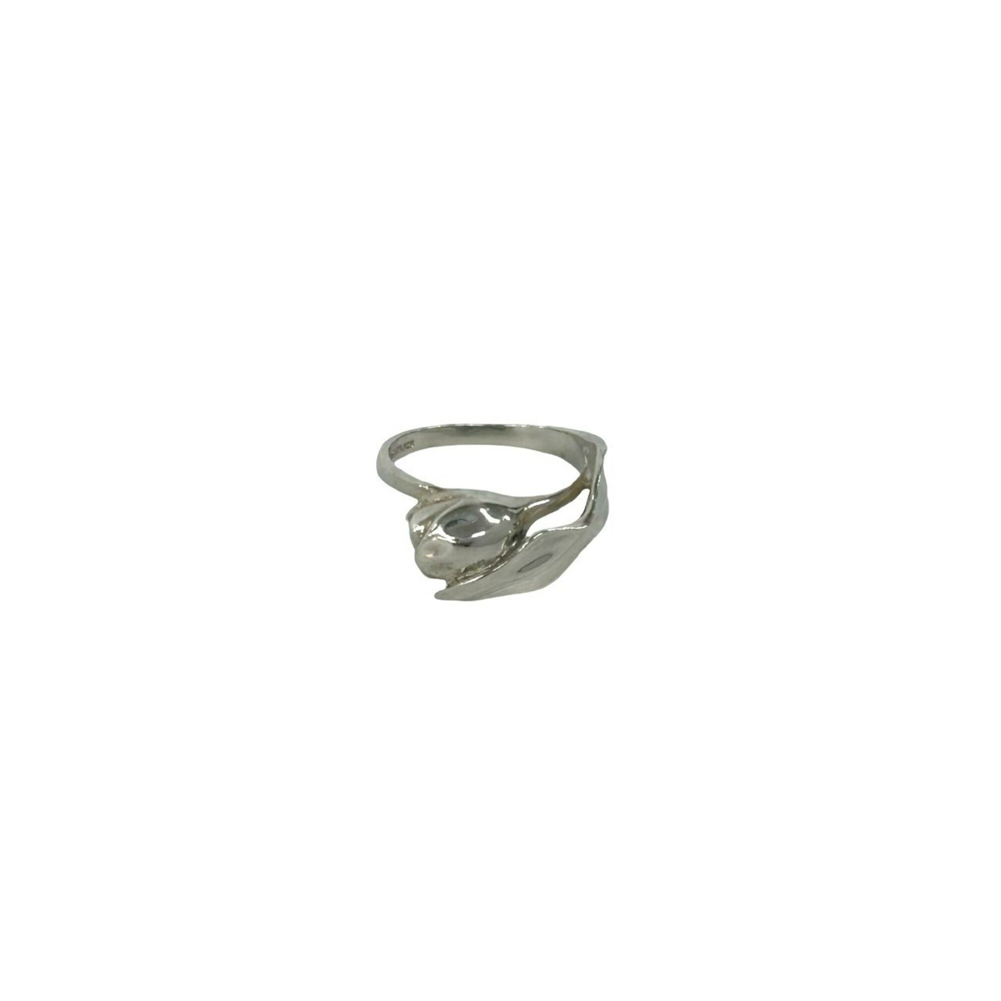 Tiffany Silver Silver 925 Band Ring (Pre-Owned)