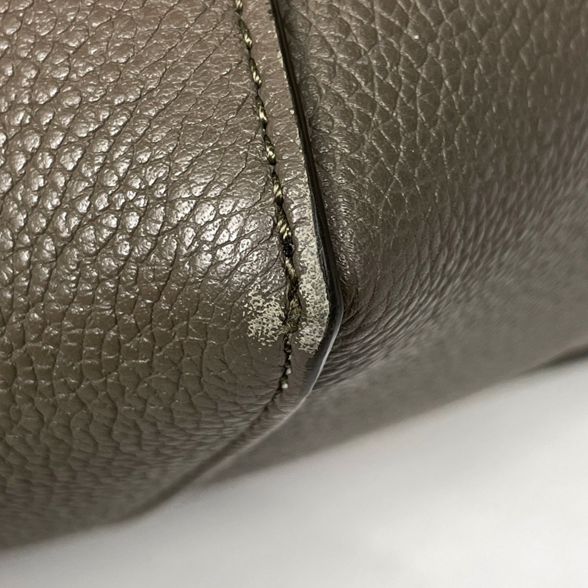 Celine Gray Leather Tote Bag (Pre-Owned)