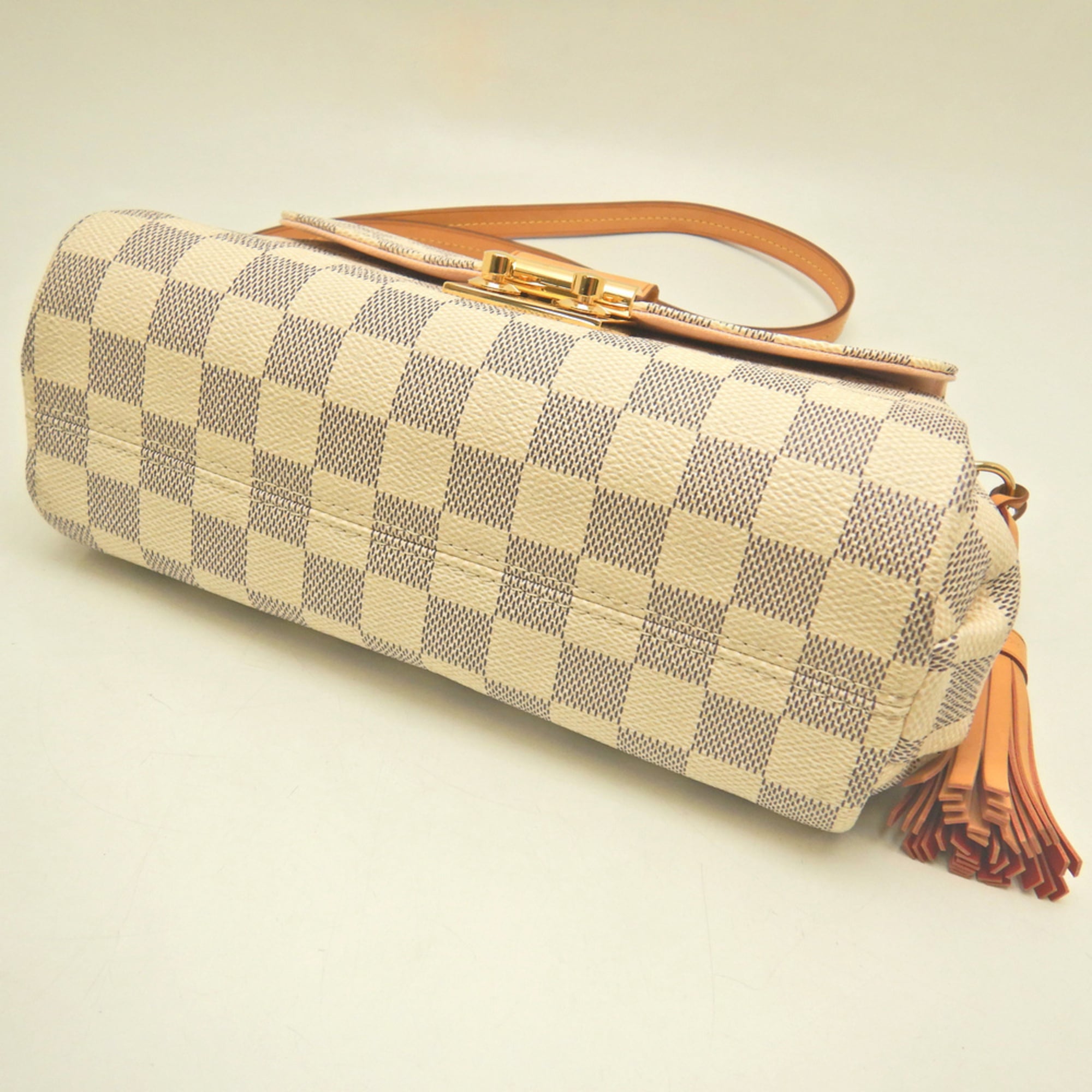 Louis Vuitton Azur Damier Azur Damier Canvas Damier Azur Damier Canvas Handbag (Pre-Owned)