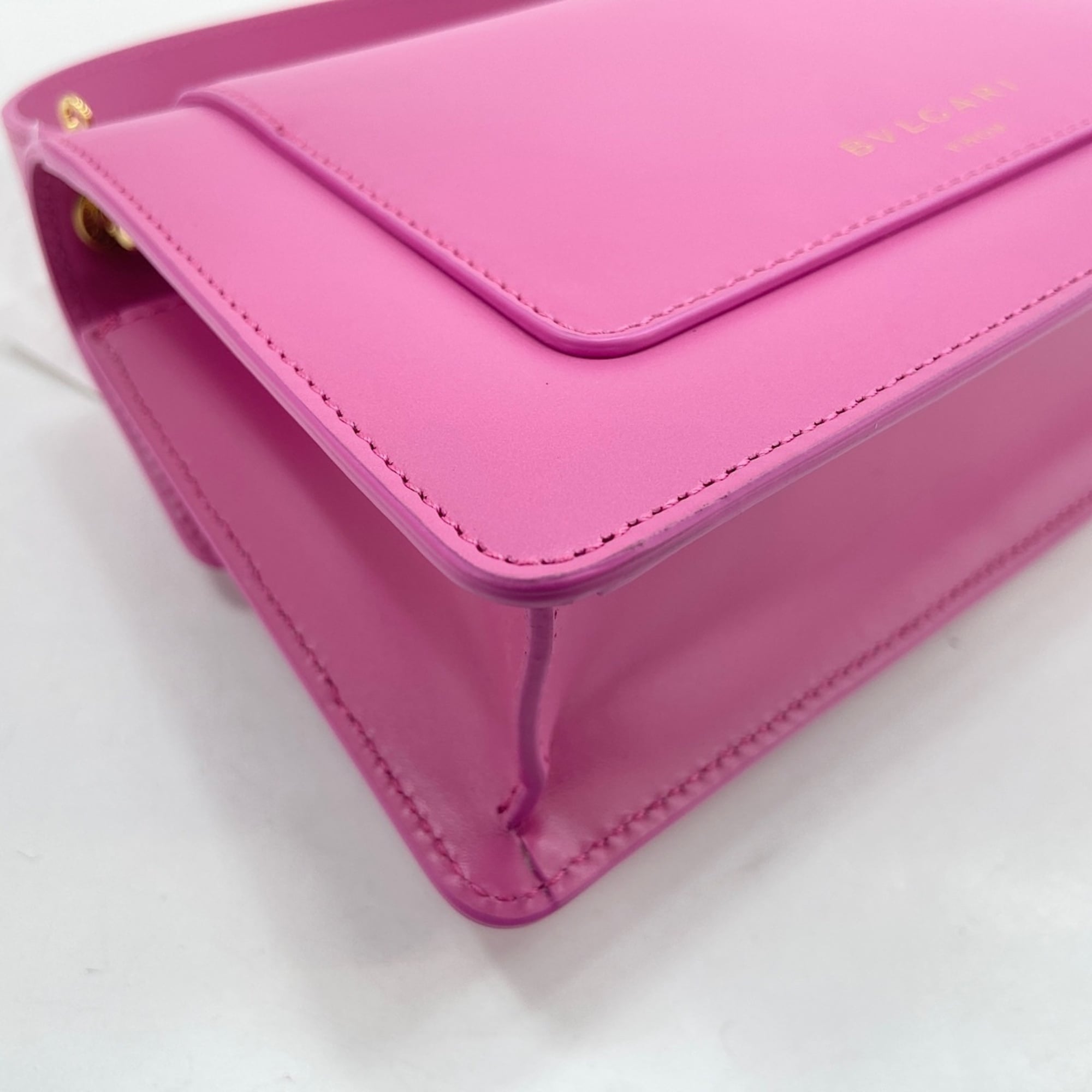 Bvlgari Pink Handbag Shoulder Bag (Pre-Owned)