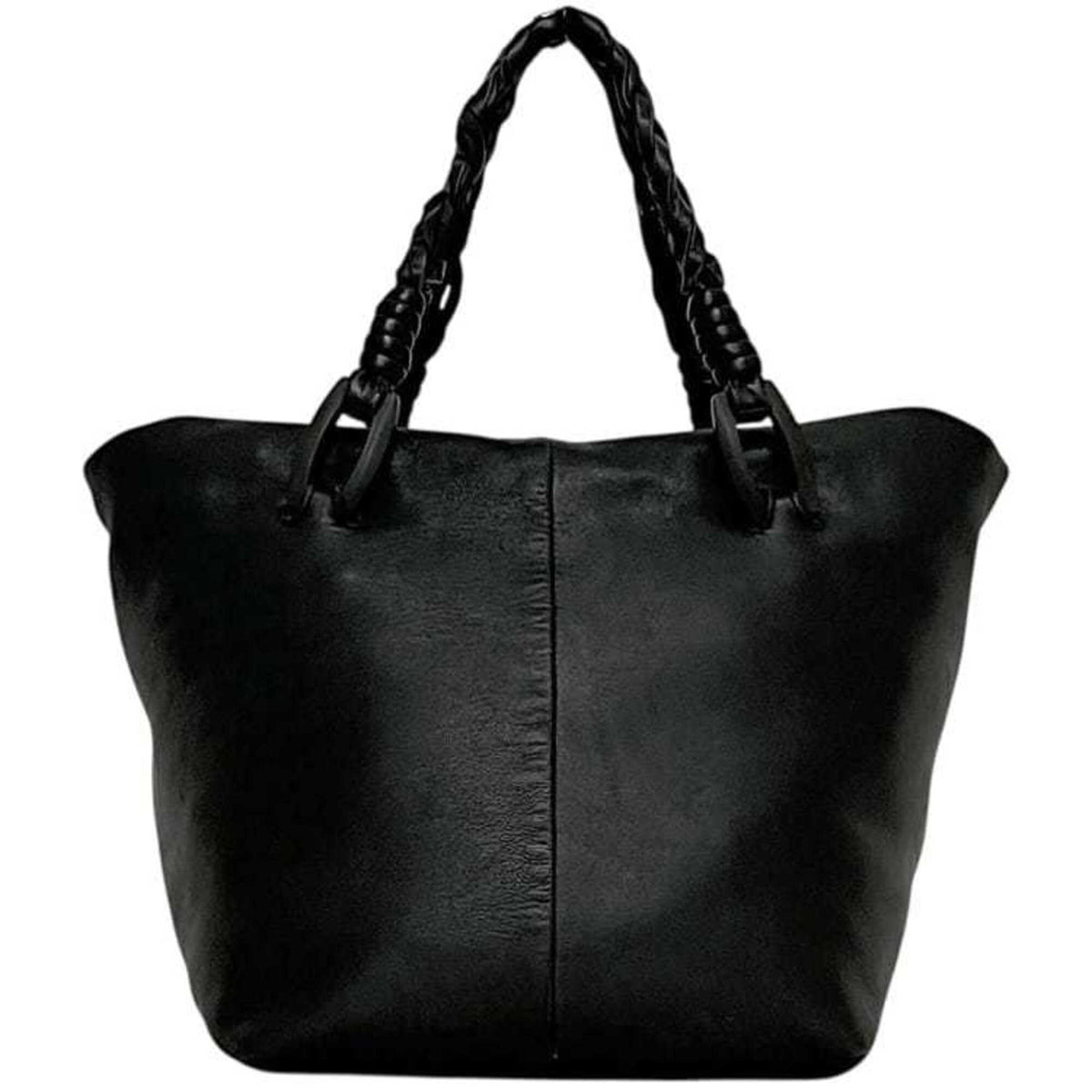 Loewe Black Nappa Leather Leather Handbag (Pre-Owned)