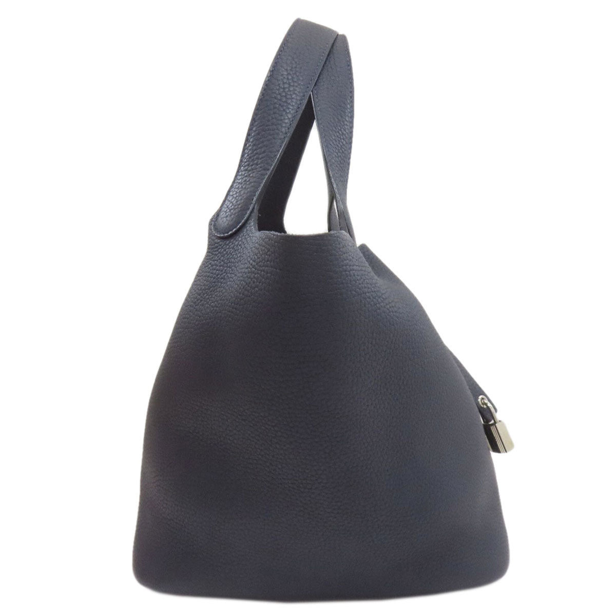 Hermes Navy Handbag (Pre-Owned)