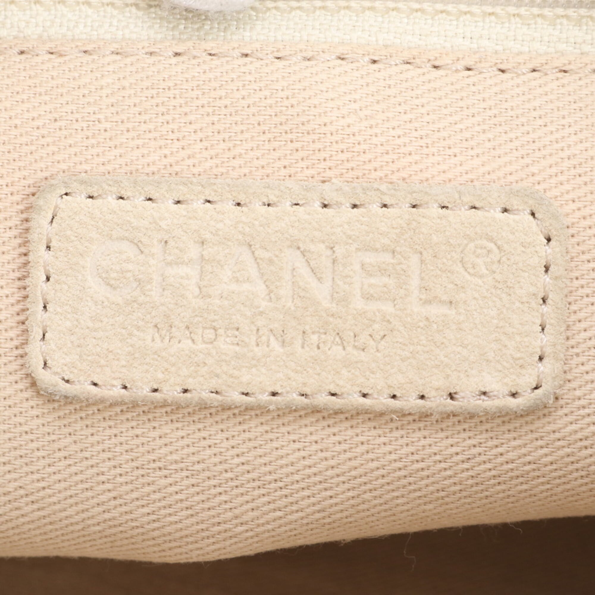 Chanel Multi-Color Navy Handbag Shoulder Bag Tote Bag (Pre-Owned)