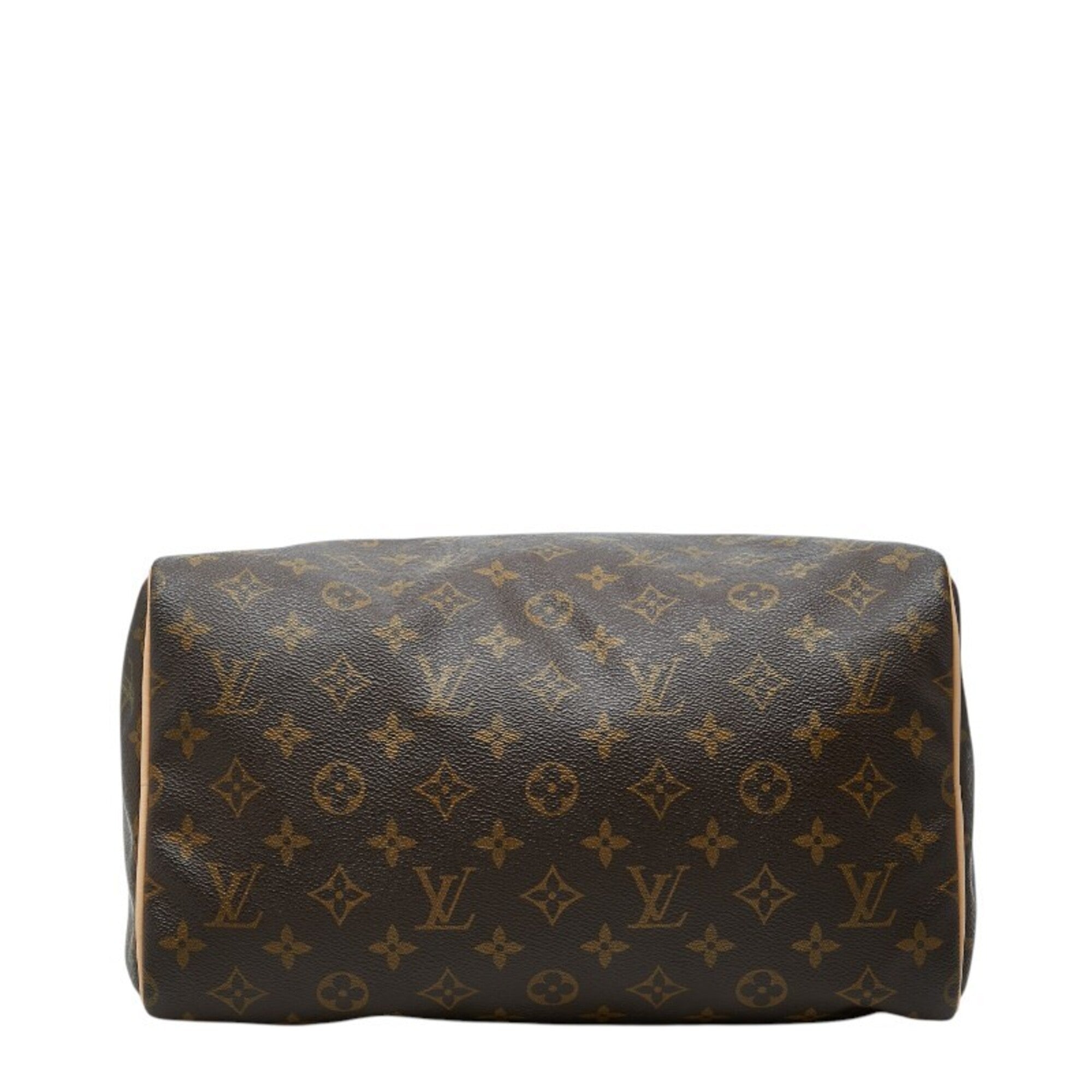 Louis Vuitton Brown Monogram Pvc Leather Boston Bag Handbag (Pre-Owned)