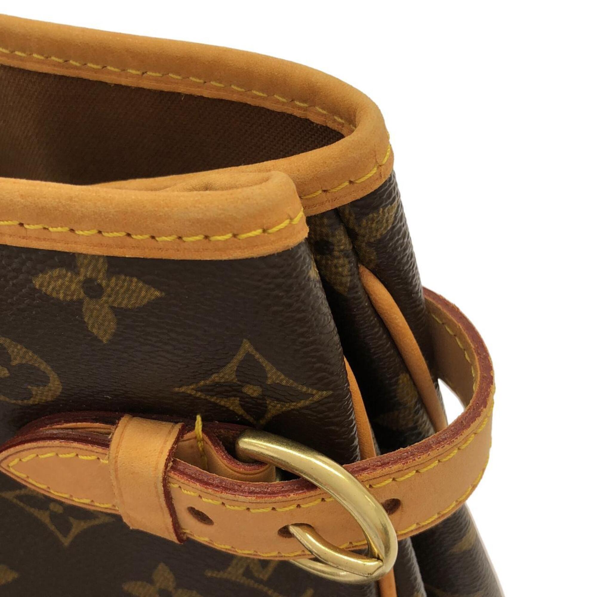 Louis Vuitton Brown Coated Canvas Handbag (Pre-Owned)