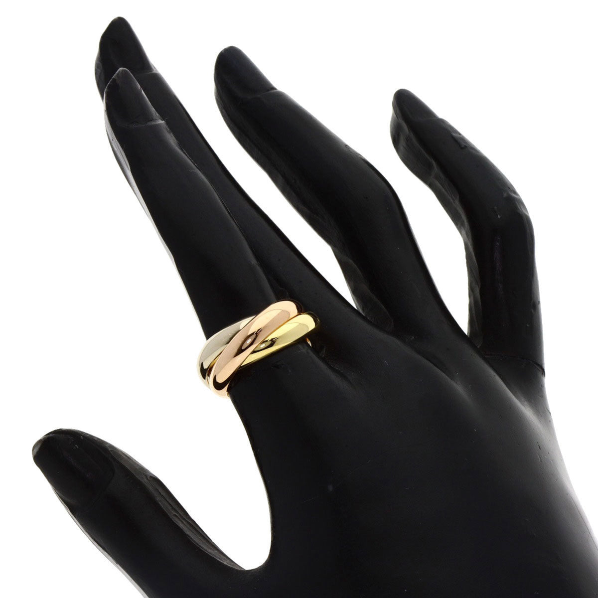 Cartier Trinity Yellow Gold (18K) Pink Gold (18K) White Gold (18K) Band Ring (Pre-Owned)
