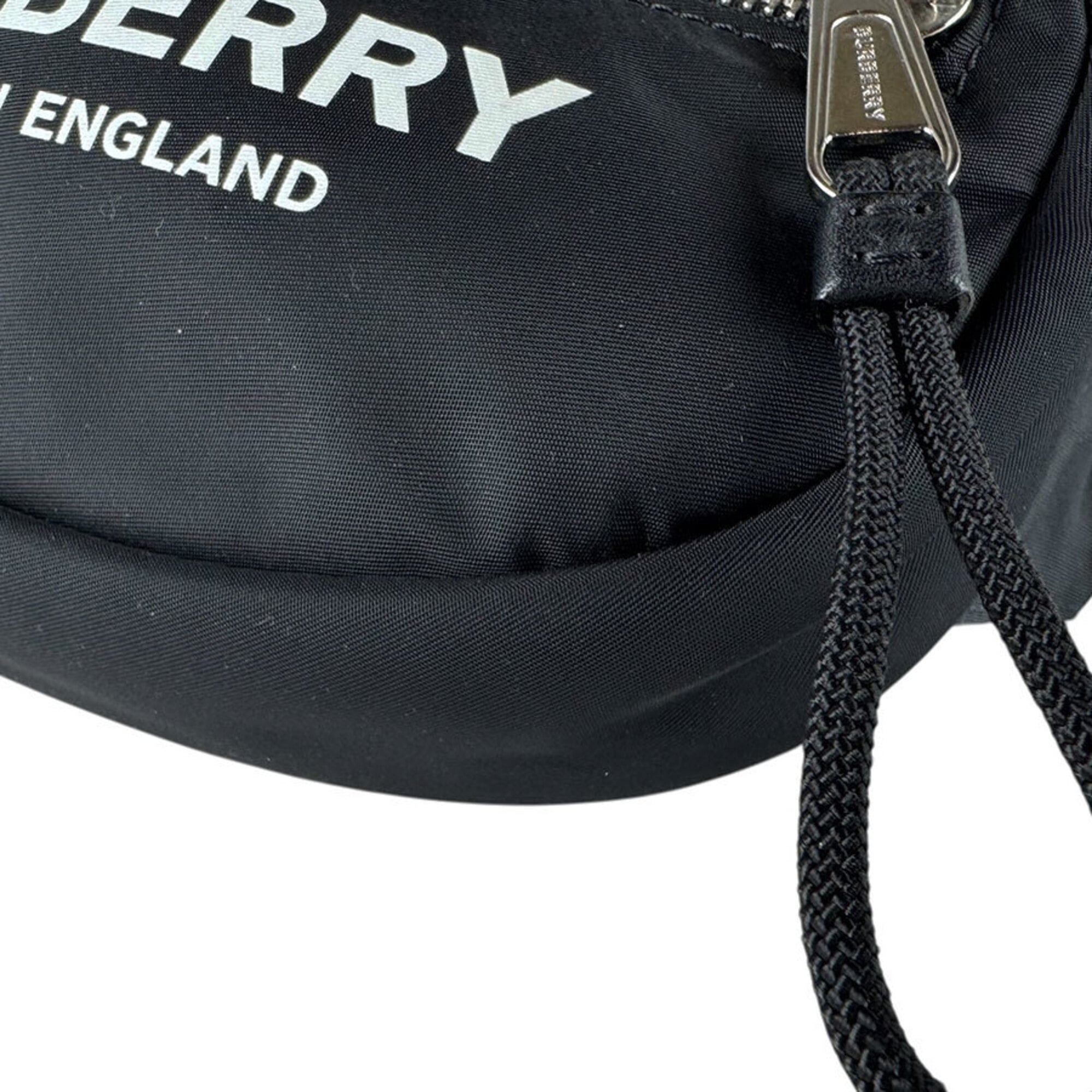 Burberry Black Nylon Canvas Sling Bag (Pre-Owned)