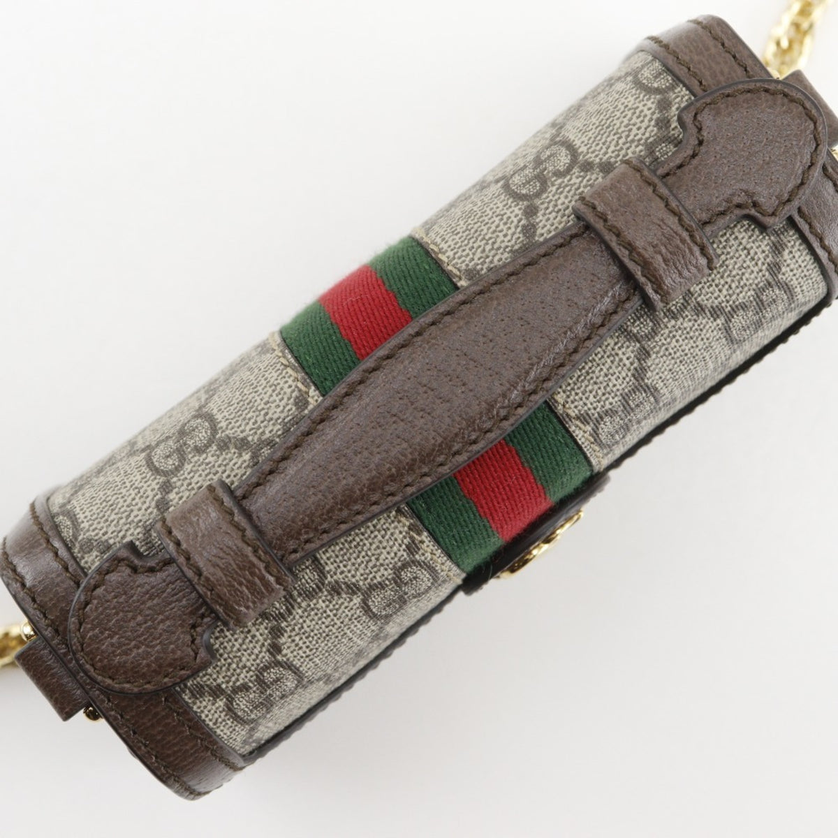 Gucci Sherry Line Brown Gg Supreme Shoulder Bag (Pre-Owned)