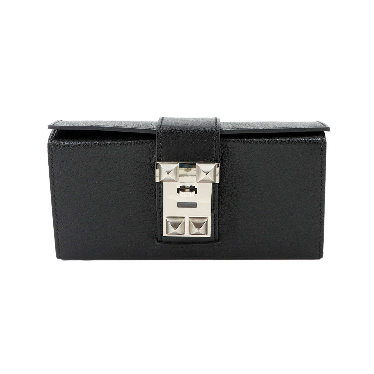Hermes Black Clutch Bag (Pre-Owned)