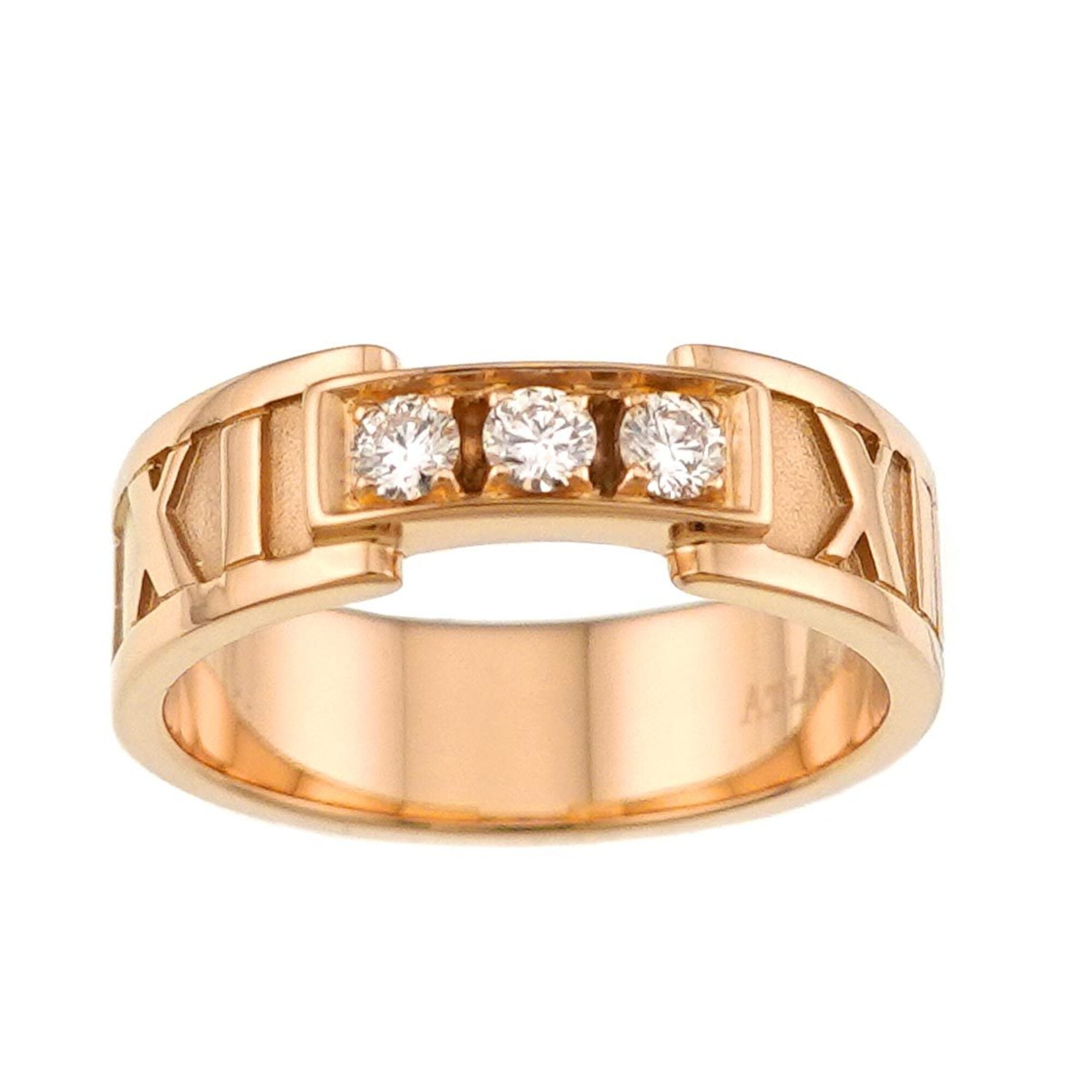 Tiffany Pink Gold (18K) Band Ring (Pre-Owned)