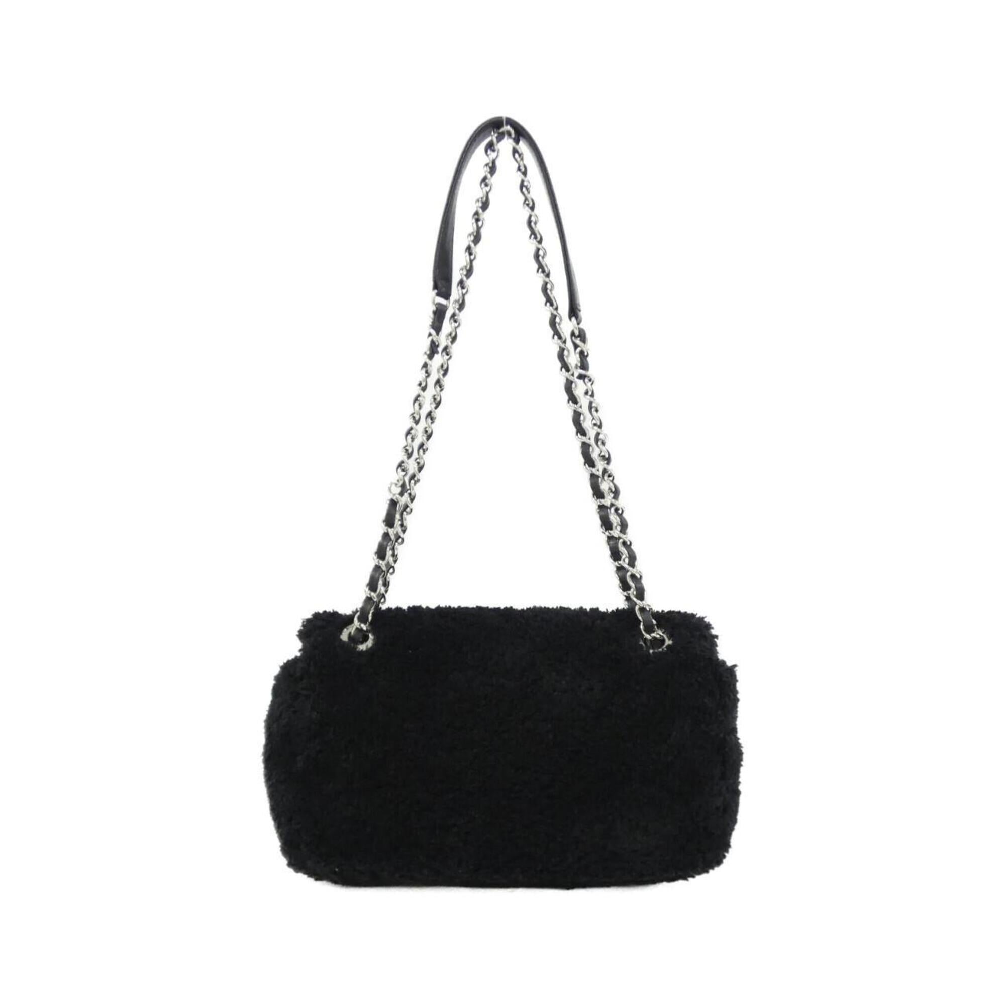 Chanel Black Leather Shoulder Bag (Pre-Owned)