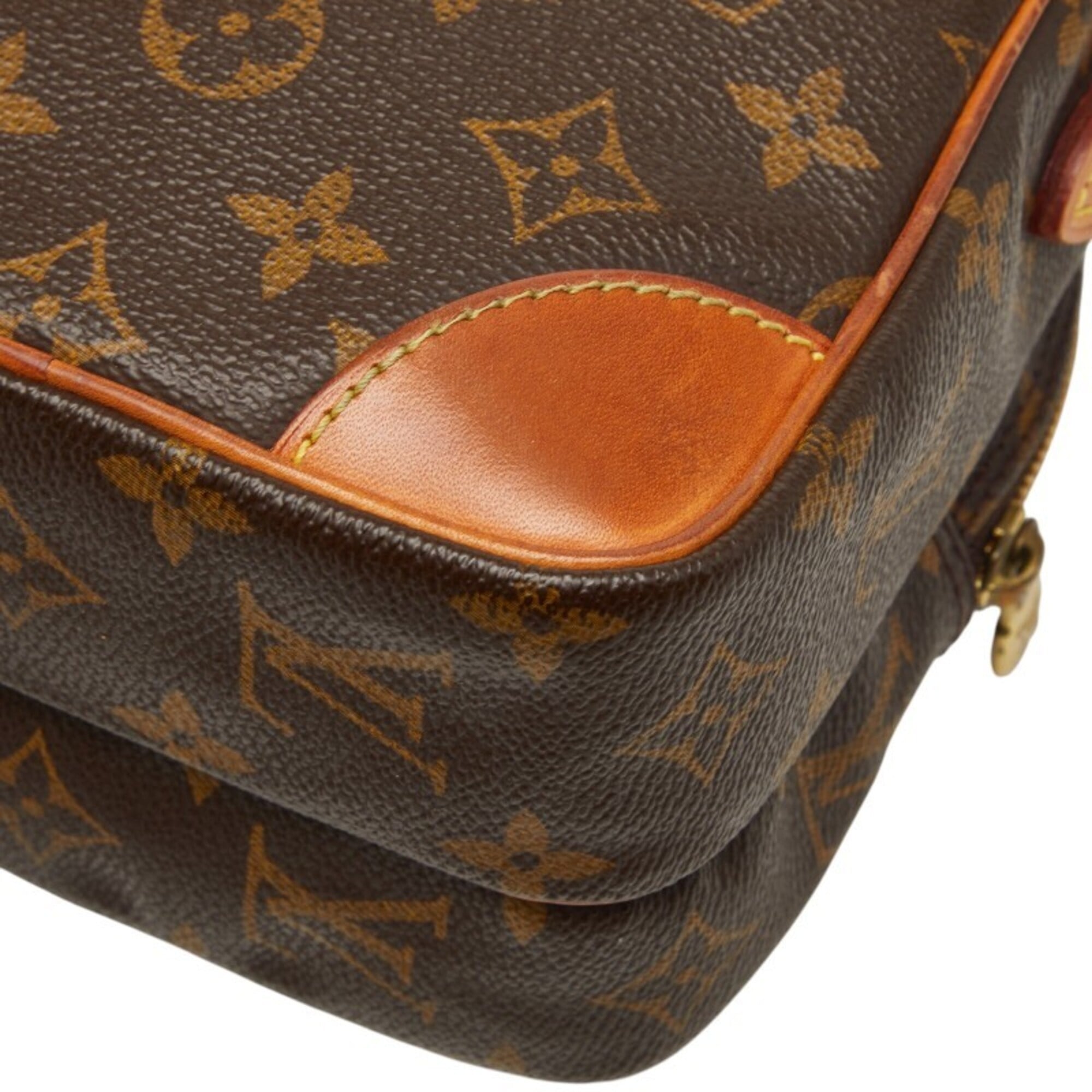 Louis Vuitton Monogram Brown Pvc Leather Shoulder Bag (Pre-Owned)