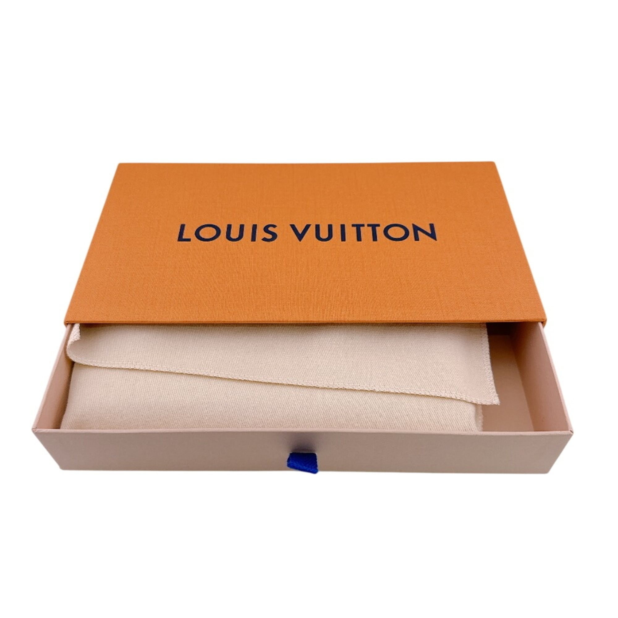Louis Vuitton Mahina White Leather Long Wallet (Bi-Fold) (Pre-Owned)