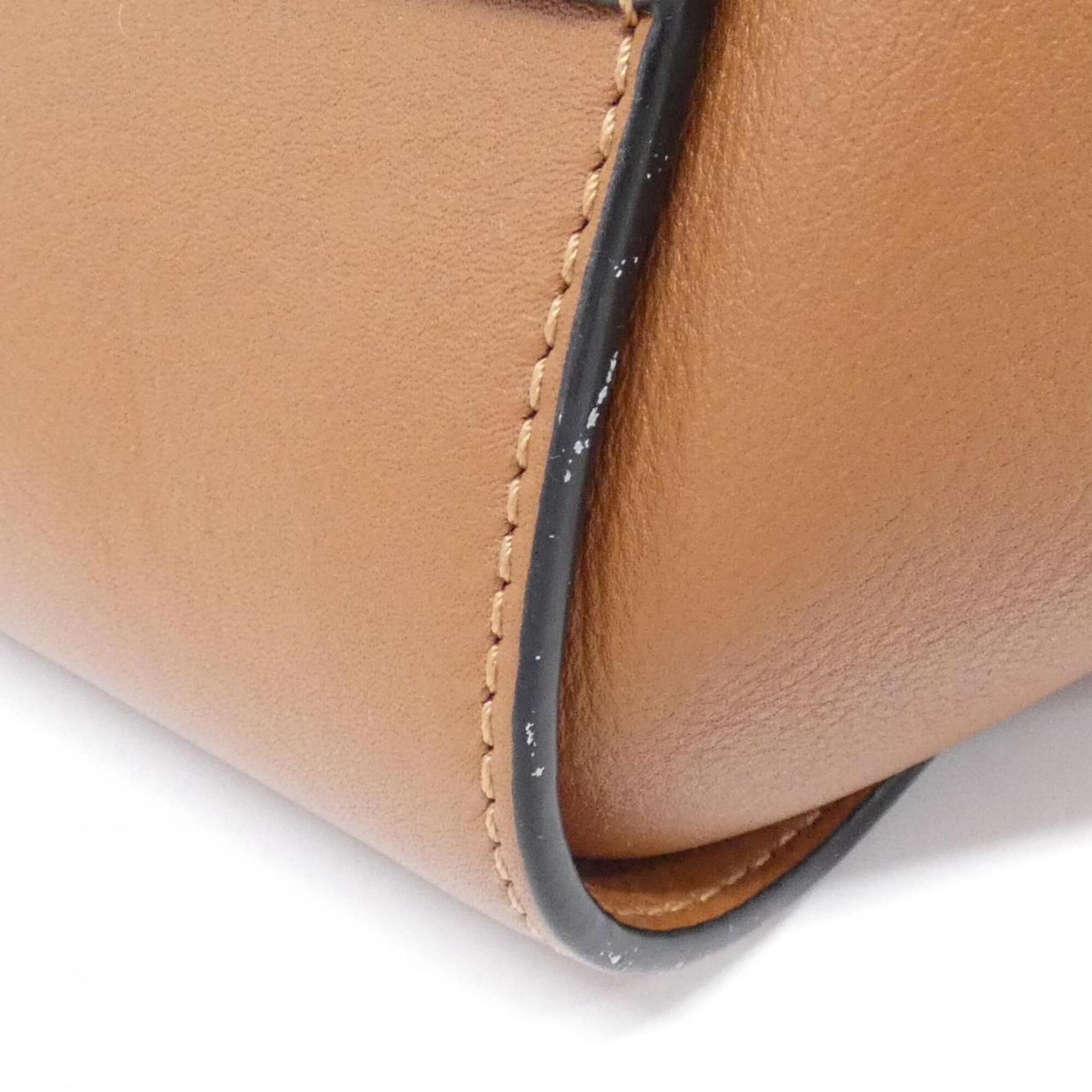 Loewe Brown Leather Shoulder Bag (Pre-Owned)