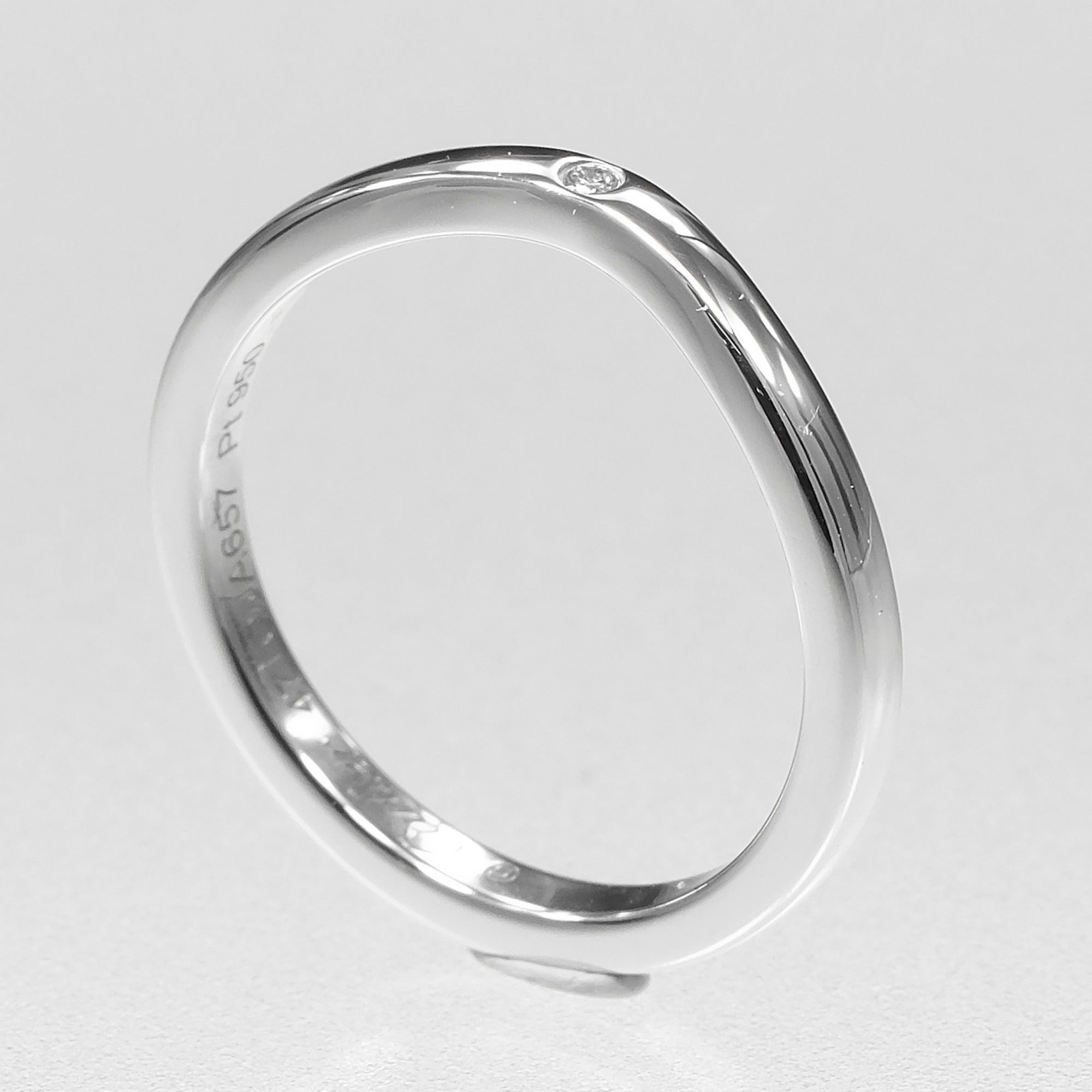 Cartier Platinum 950 Band Ring (Pre-Owned)