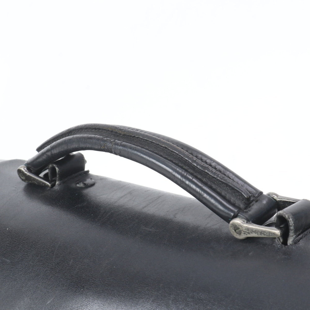 Prada Black Leather Briefcase (Pre-Owned)