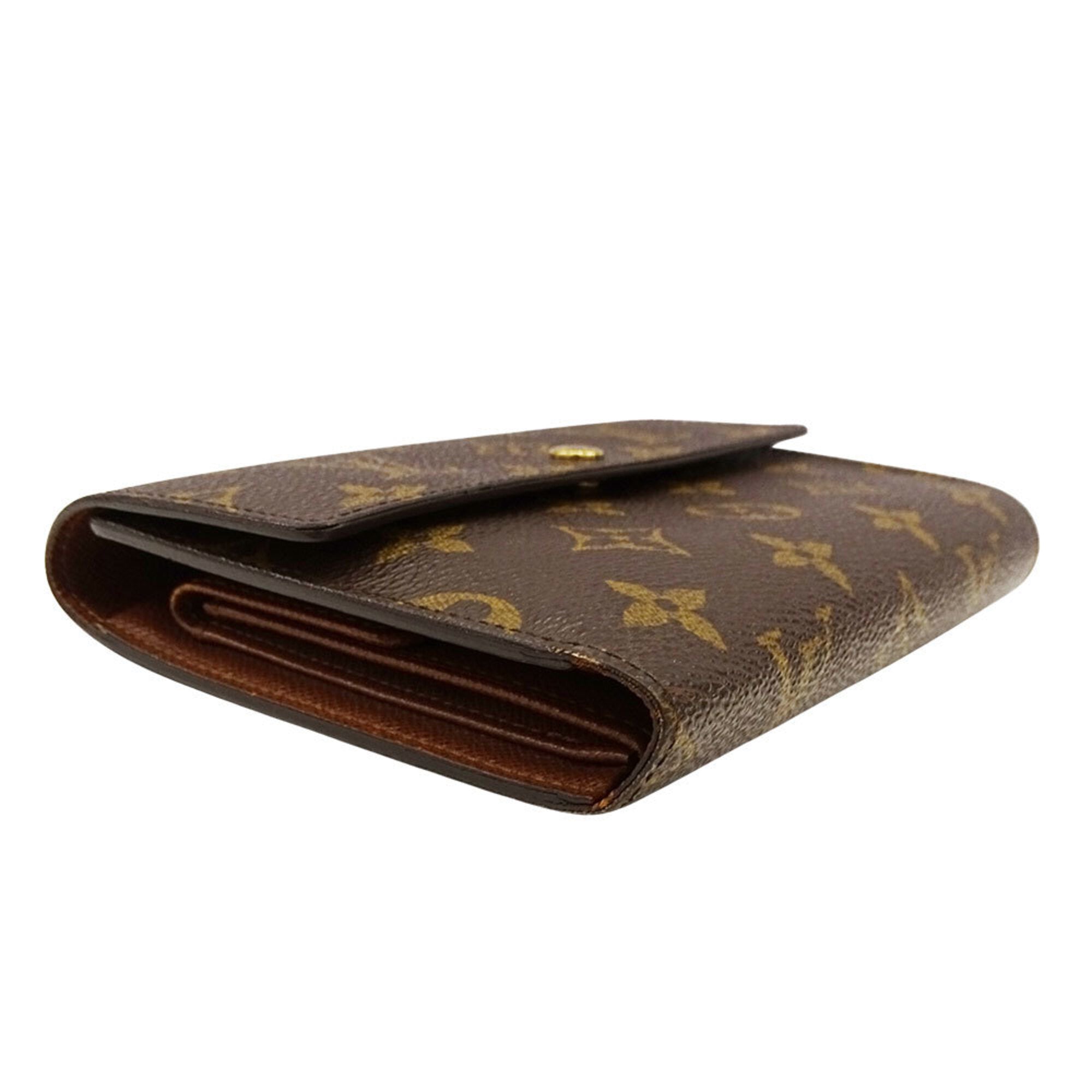 Louis Vuitton Brown Galle Monogram Monogram Wallet (Tri-Fold) (Pre-Owned)