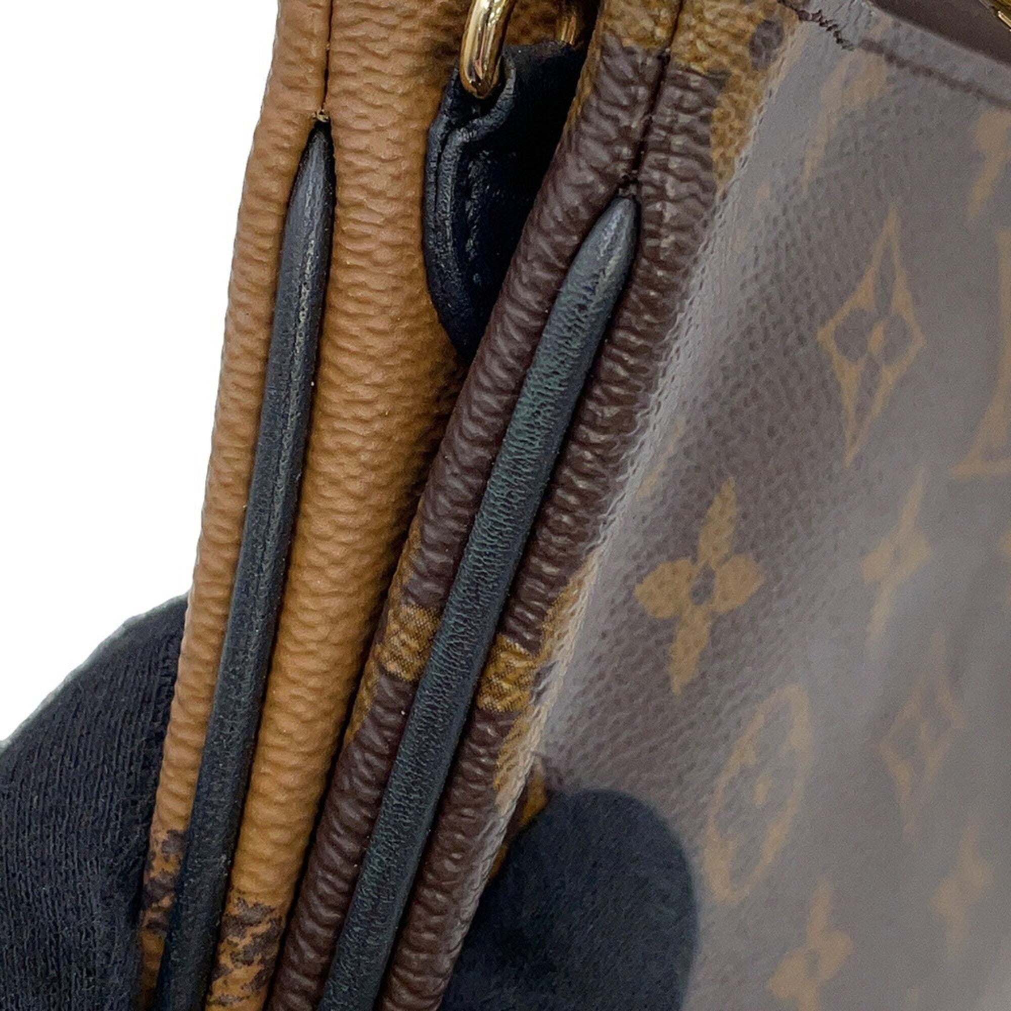 Louis Vuitton Monogram Noir Monogram Pochette Shoulder Bag (Pre-Owned)
