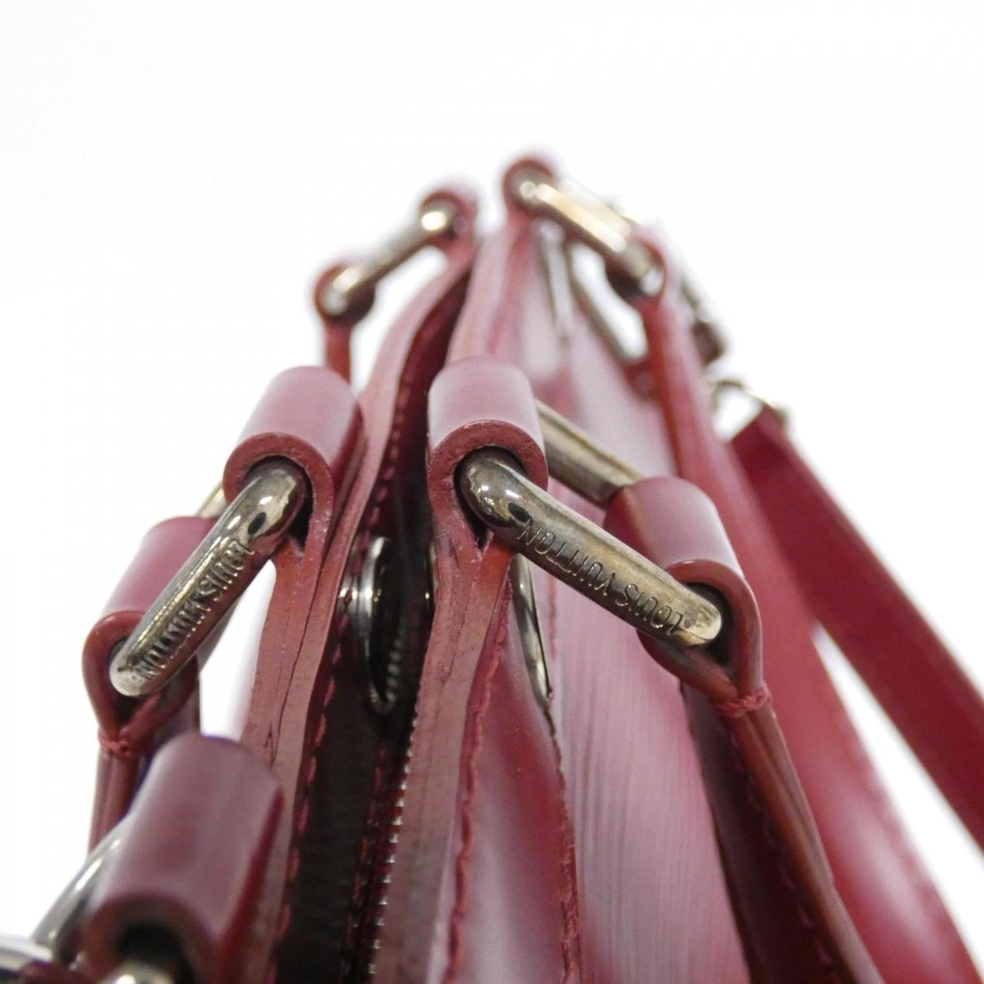 Louis Vuitton Ruby Leather Handbag (Pre-Owned)