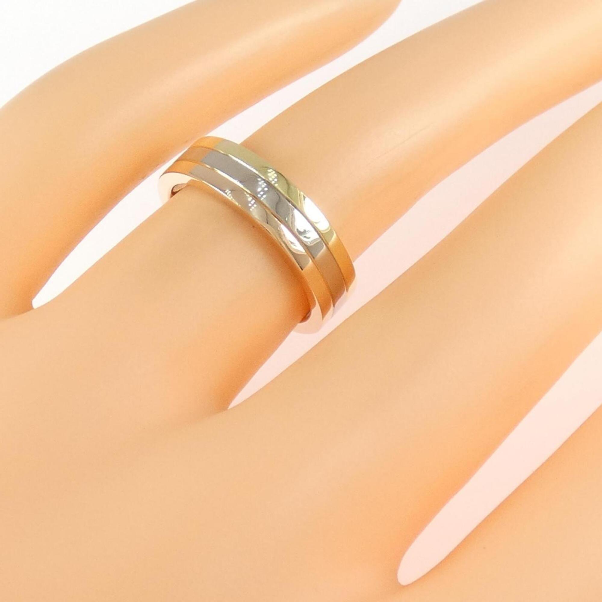 Cartier Yellow Gold (18K) Pink Gold (18K) White Gold (18K) Band Ring (Pre-Owned)