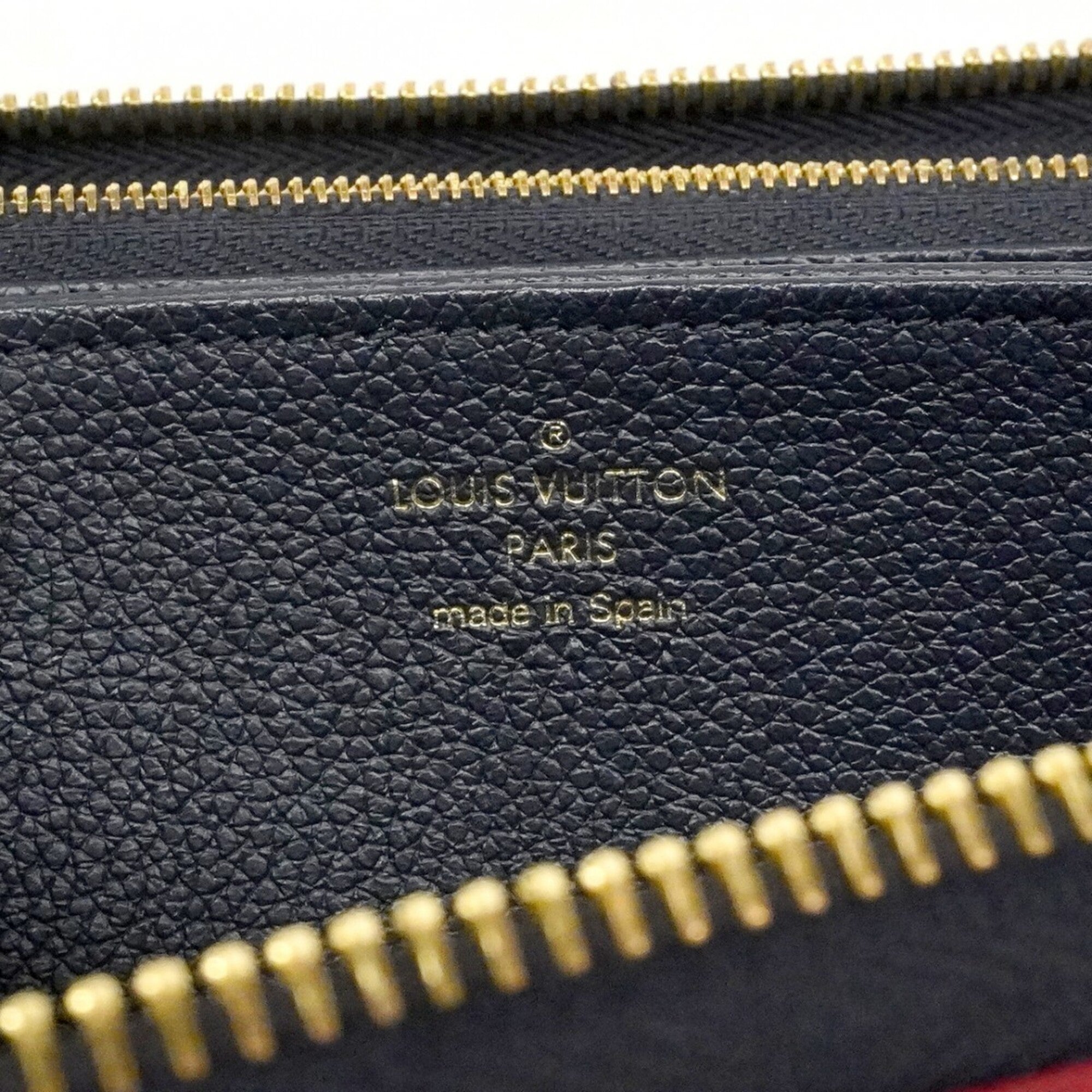 Louis Vuitton Marine Rouge Long Wallet (Bi-Fold) (Pre-Owned)