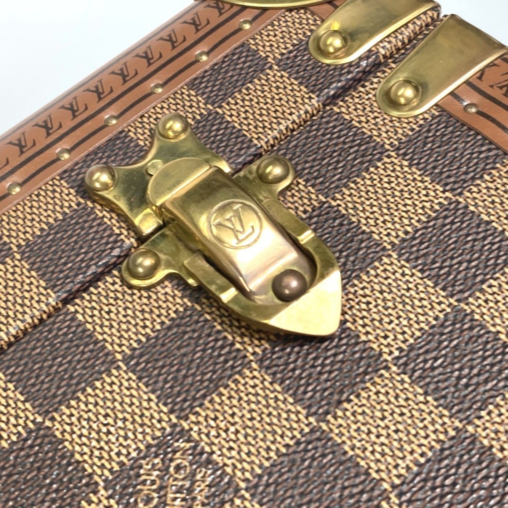Louis Vuitton Brown Damier Canvas Damier Canvas Briefcase (Pre-Owned)