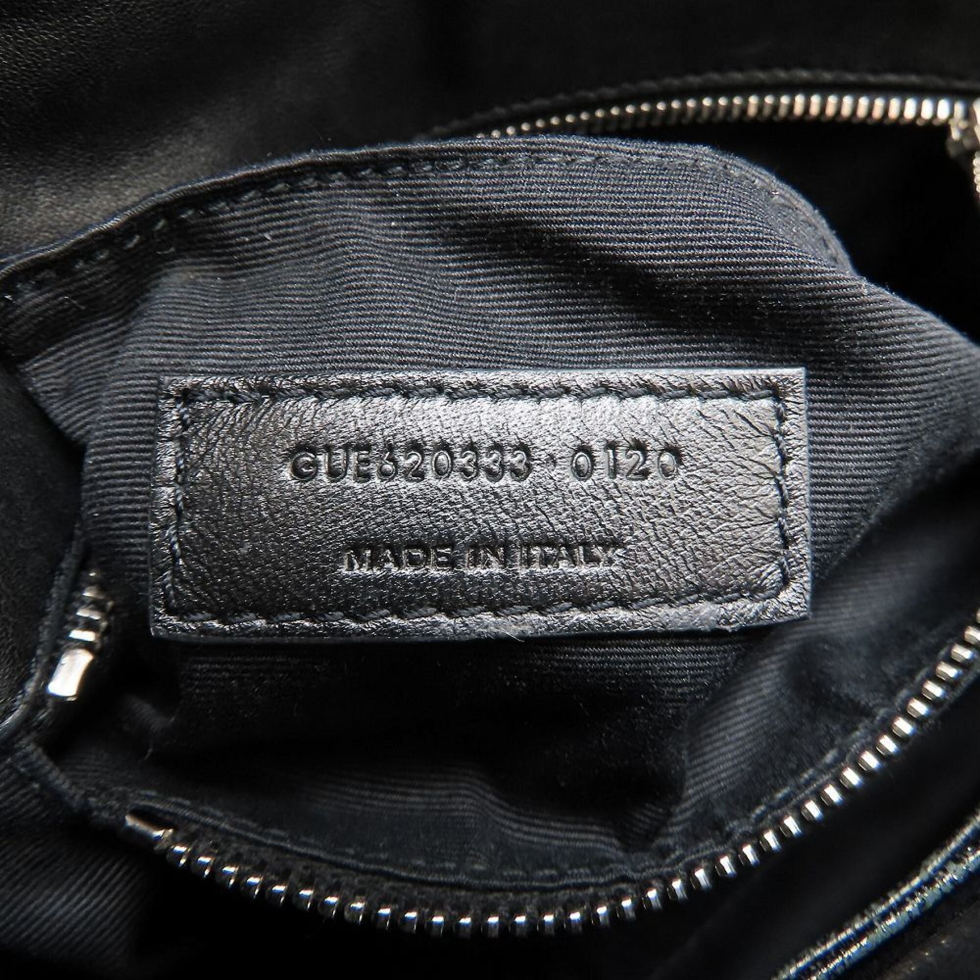 Yves Saint Laurent Black Leather Shoulder Bag (Pre-Owned)