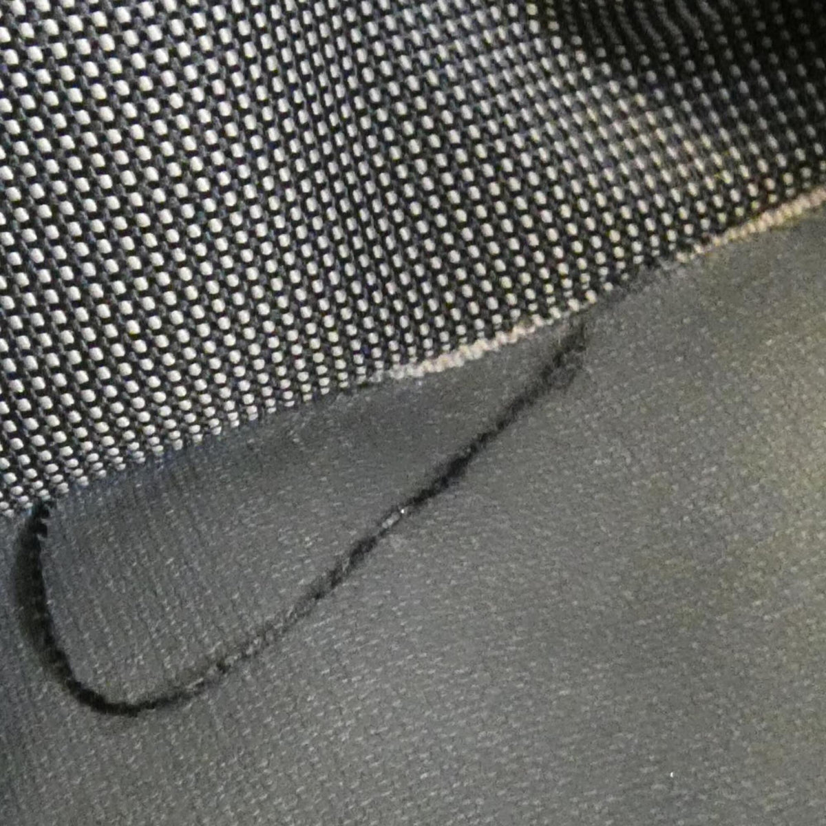 Hermes Black Canvas Handbag (Pre-Owned)