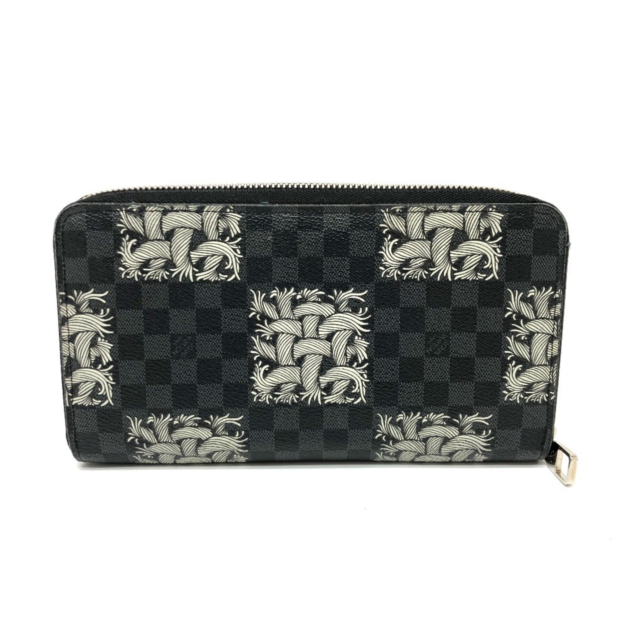 Louis Vuitton Damier Graphite Black Damier Graphite Long Wallet (Bi-Fold) (Pre-Owned)