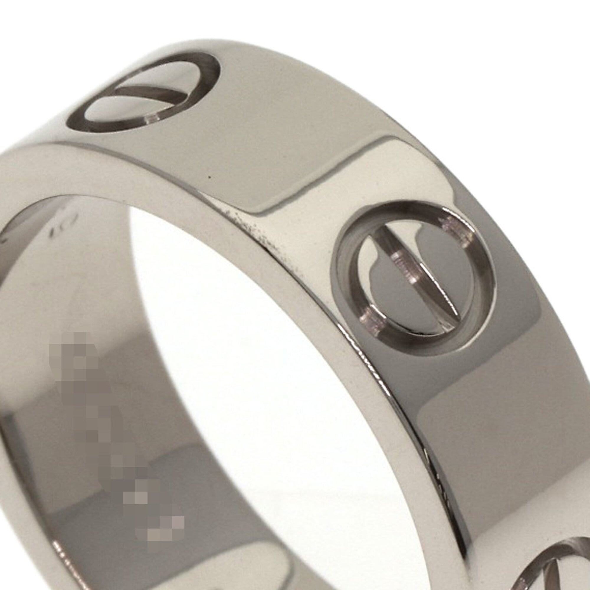Cartier Love White Gold (18K) Band Ring (Pre-Owned)