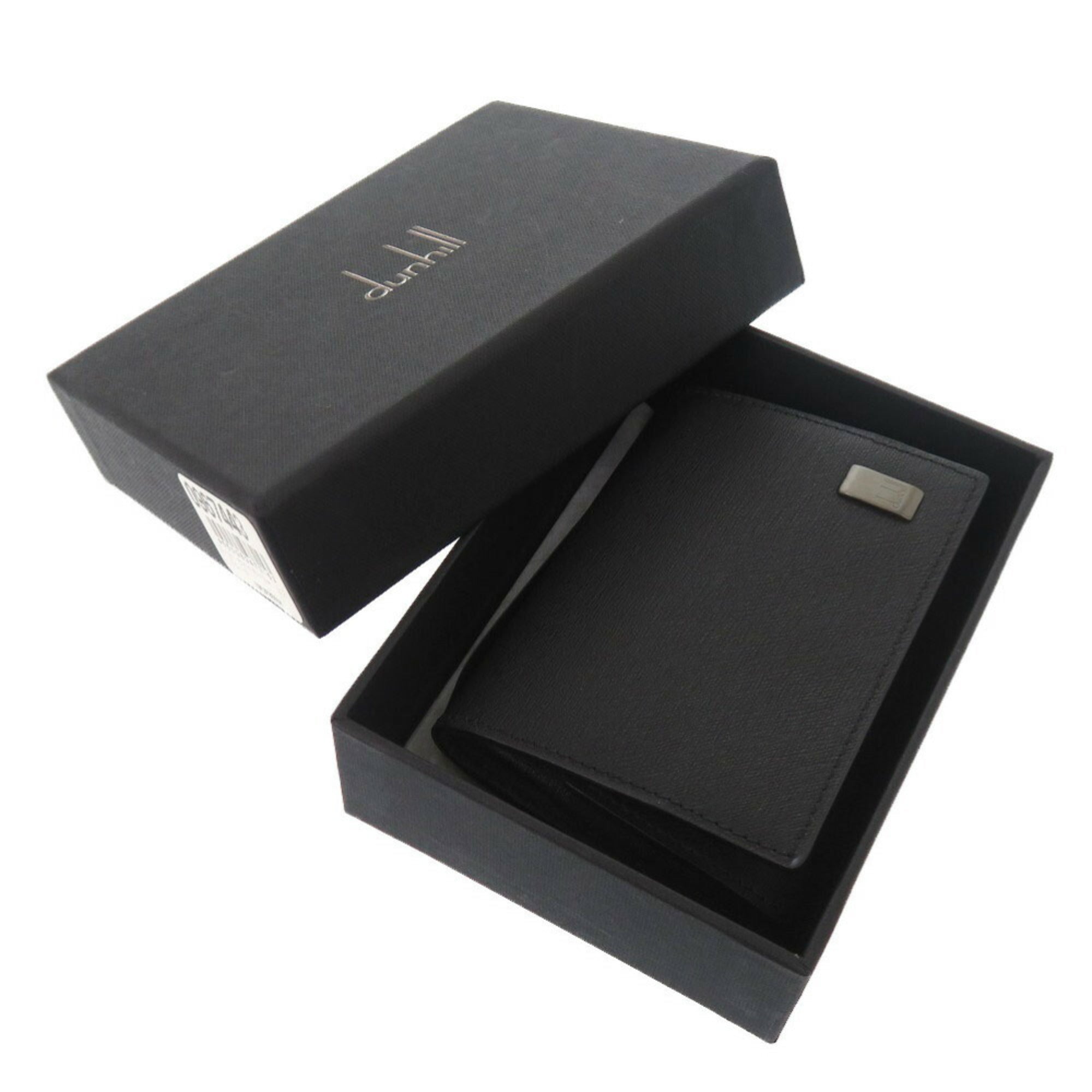 Dunhill Black Leather Coin Purse/Coin Case (Pre-Owned)