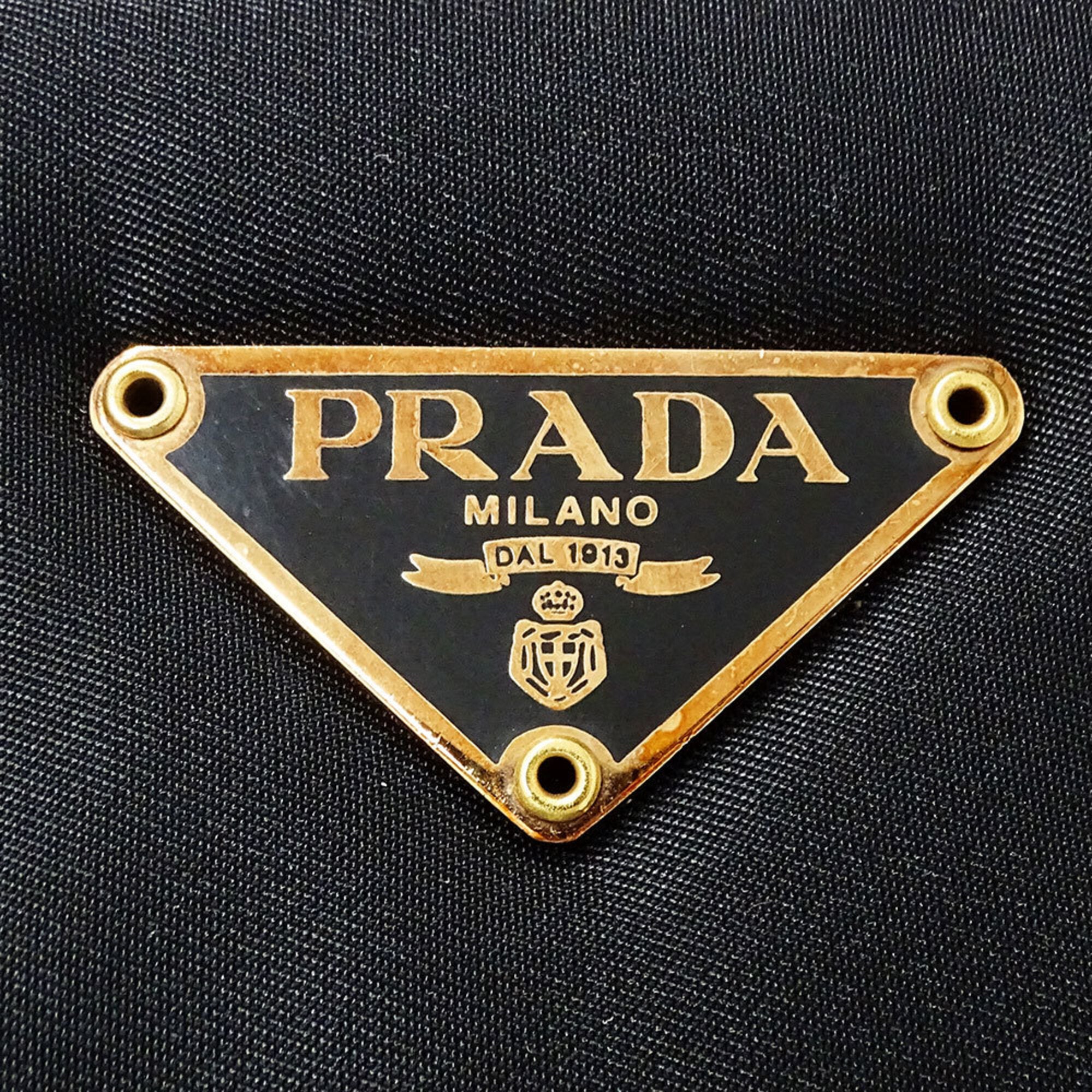 Prada Black Nylon Handbag (Pre-Owned)