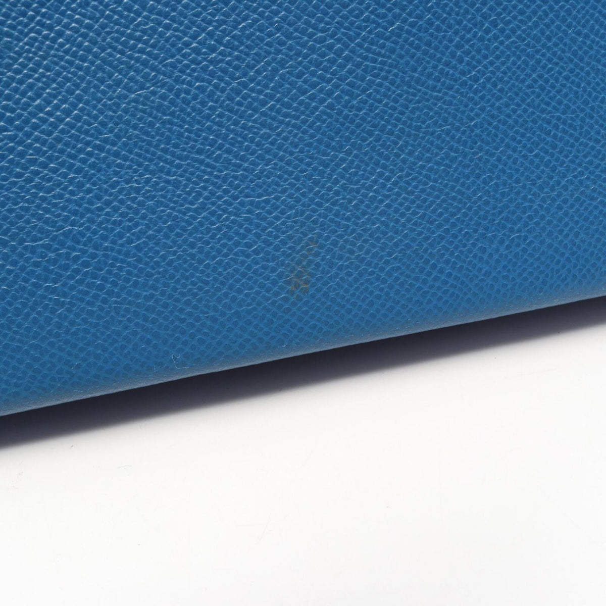 Hermes Blue Courchevel Leather Handbag (Pre-Owned)
