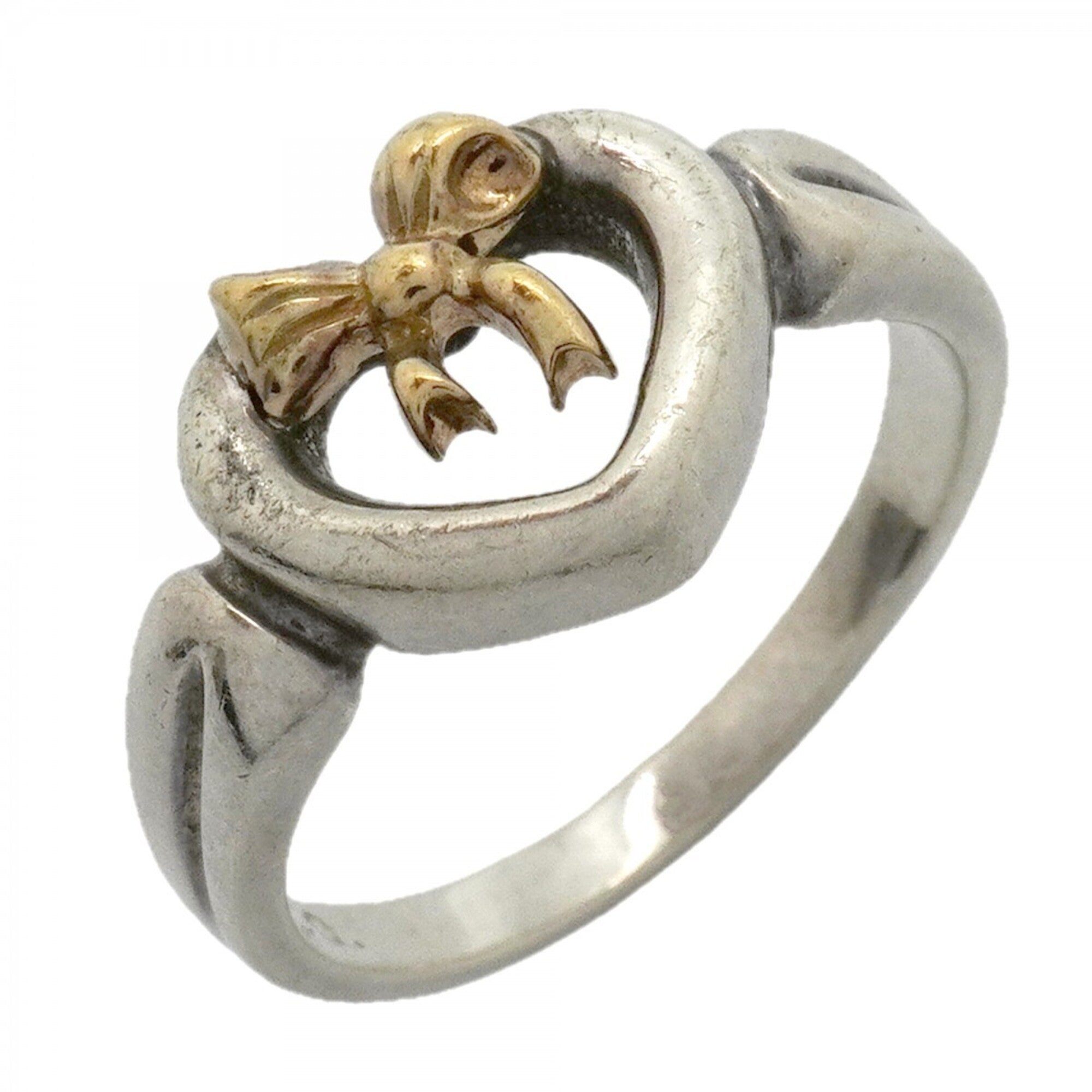 Tiffany Yellow Gold (18K) Silver 925 Band Ring (Pre-Owned)