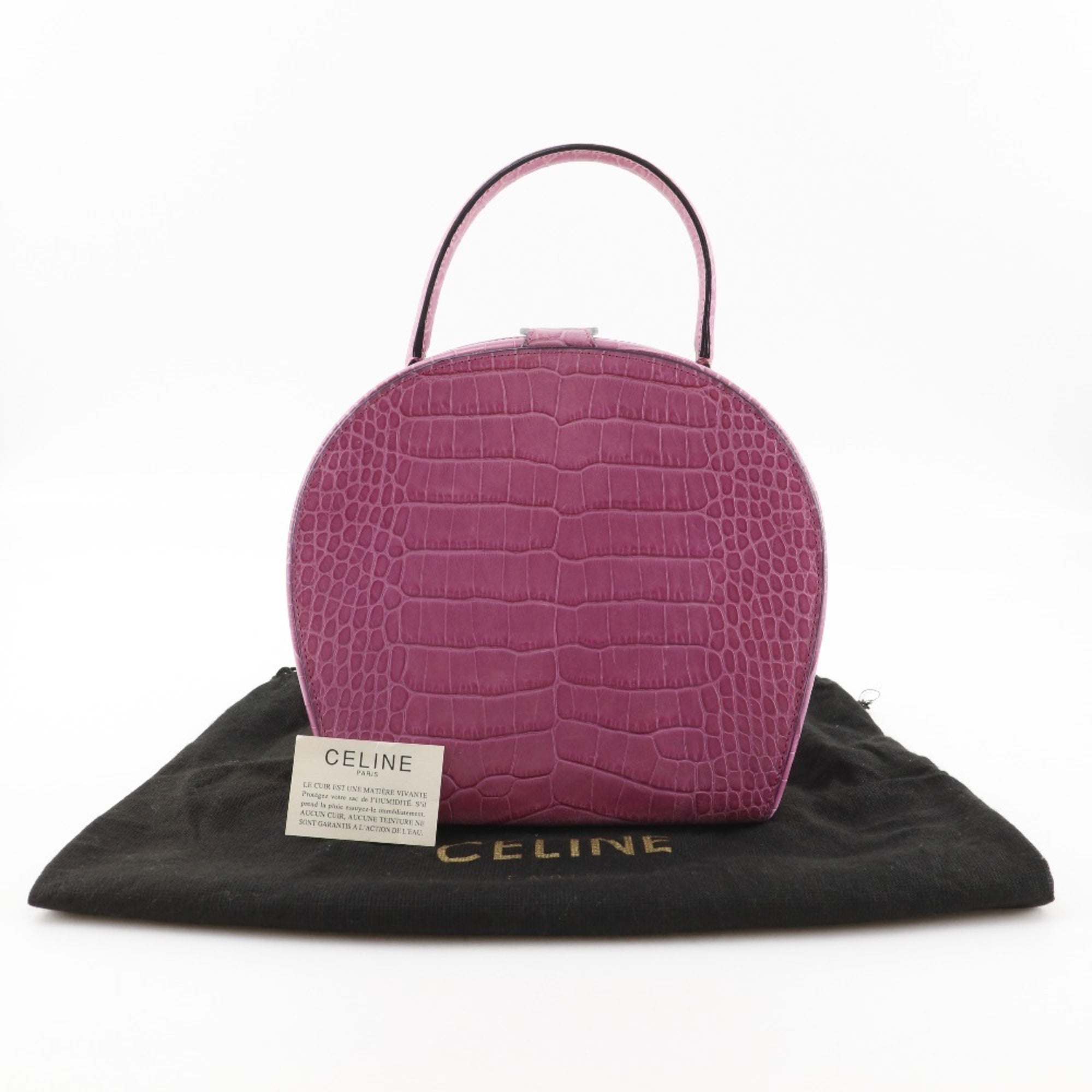 Celine Pink Leather Handbag (Pre-Owned)