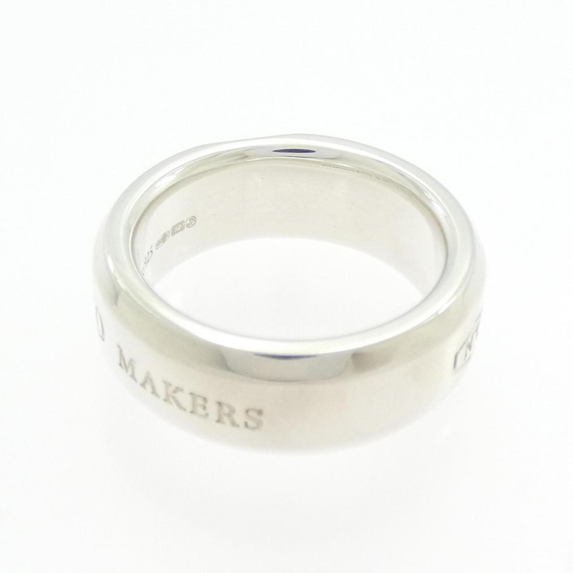 Tiffany Silver Silver 925 Band Ring (Pre-Owned)