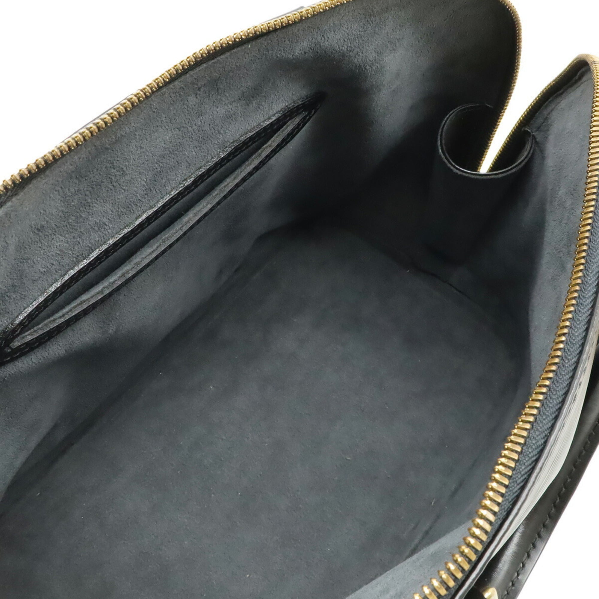 Louis Vuitton Black Noir Epi Leather Handbag (Pre-Owned)