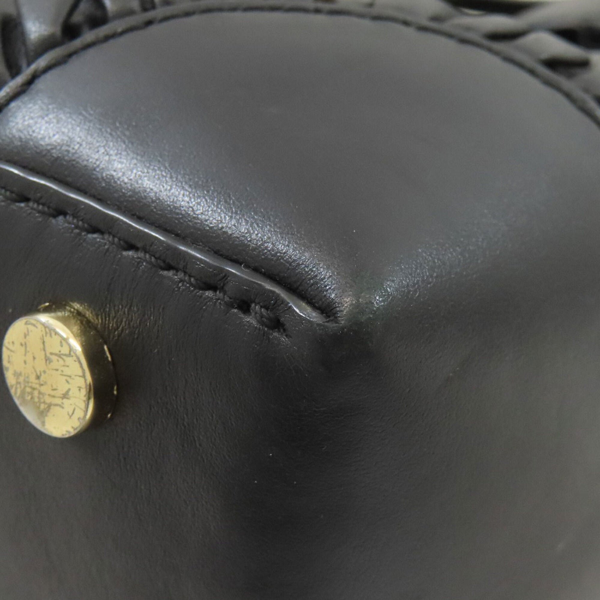 Michael Kors Black Leather Handbag (Pre-Owned)