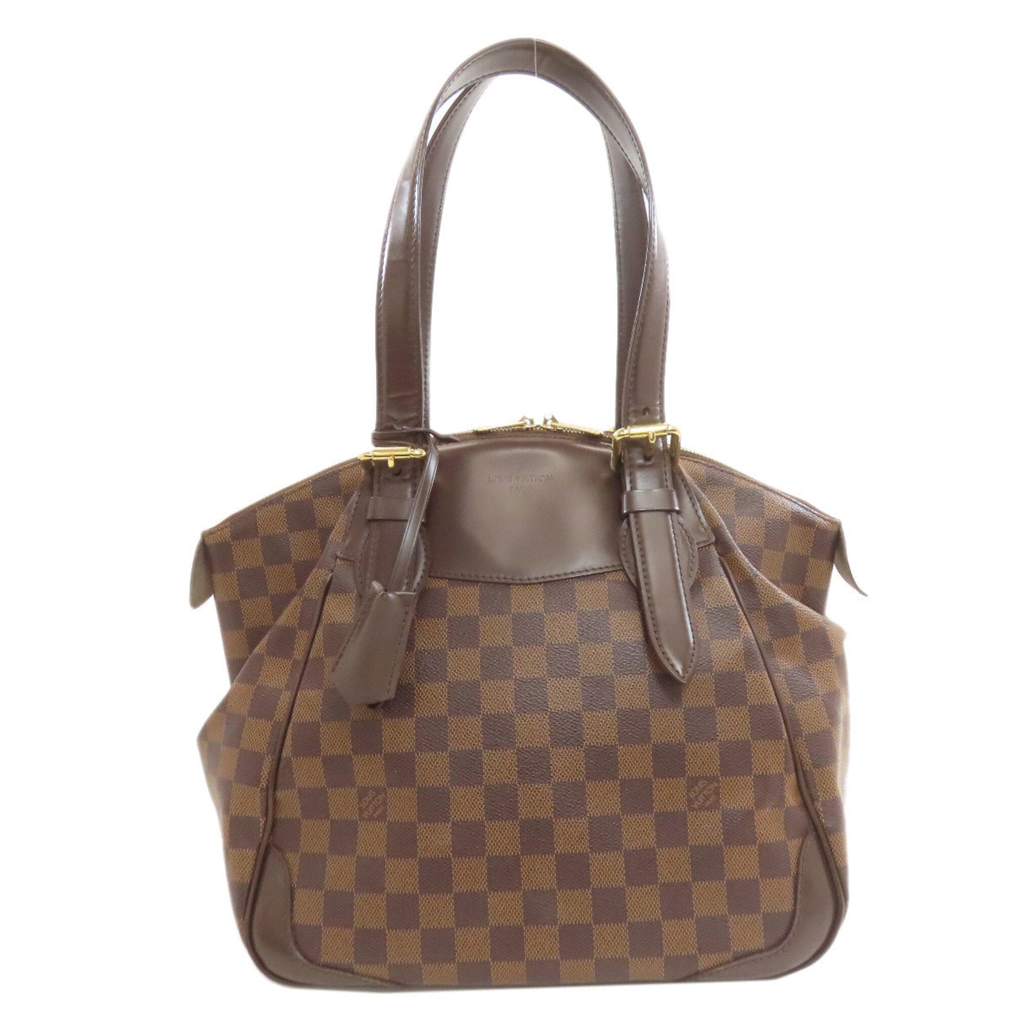 Louis Vuitton Damier Canvas Ebene Damier Canvas Tote Bag (Pre-Owned)