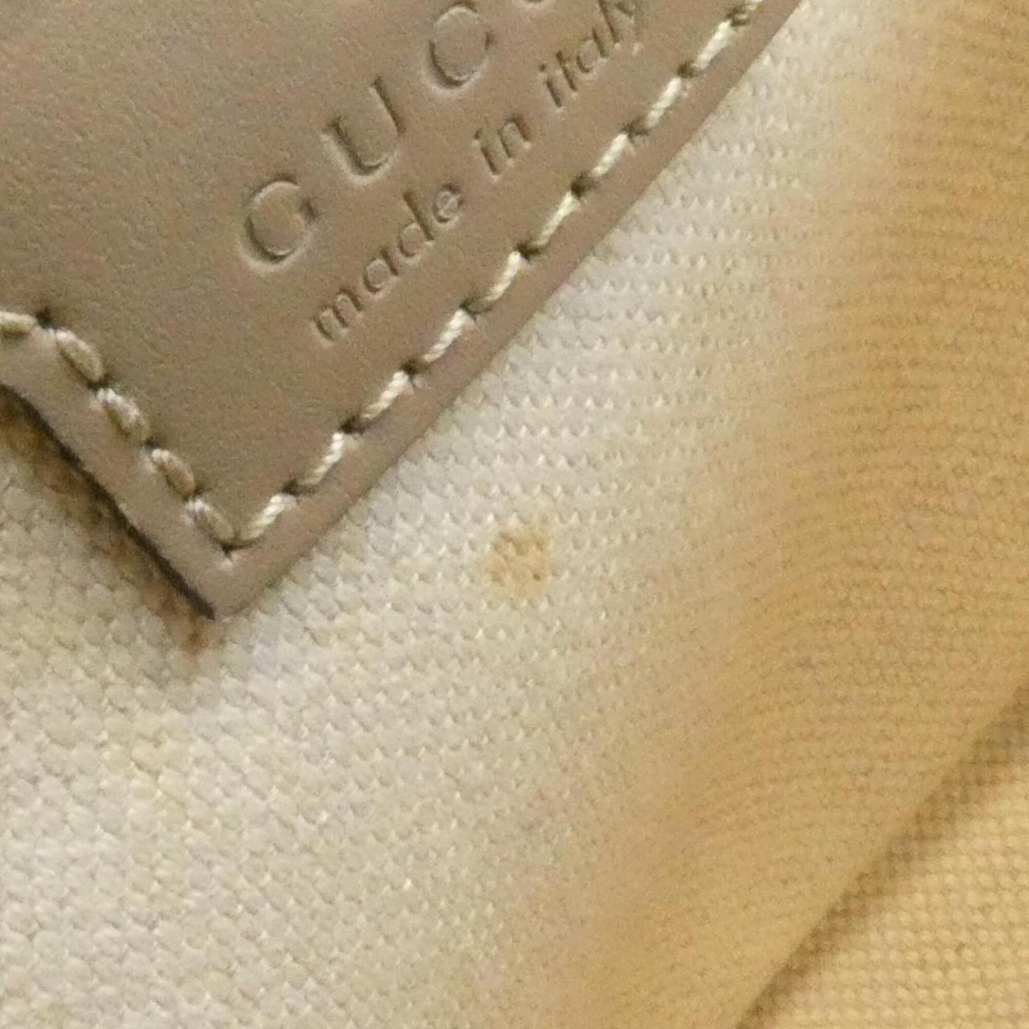 Gucci Brown Leather Shoulder Bag (Pre-Owned)