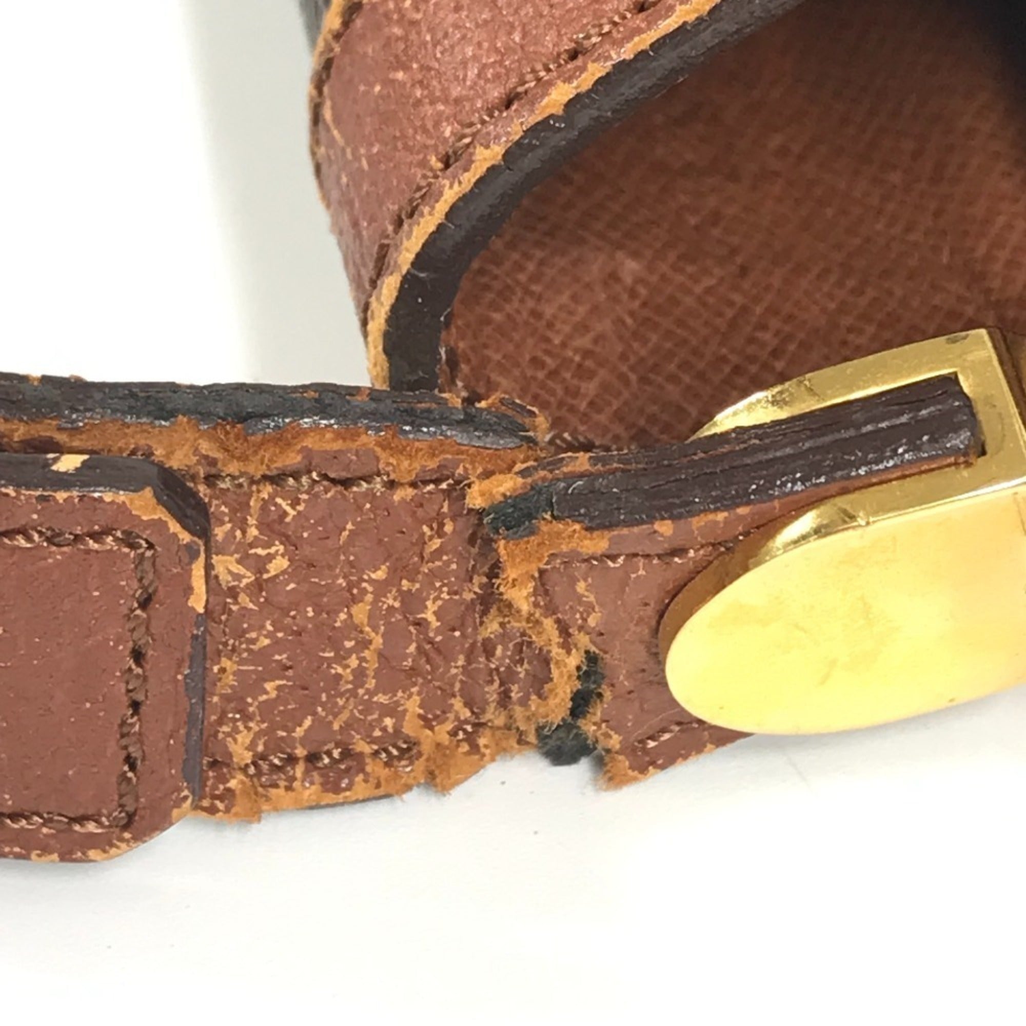 Louis Vuitton Brown Monogram Canvas Pochette Shoulder Bag (Pre-Owned)