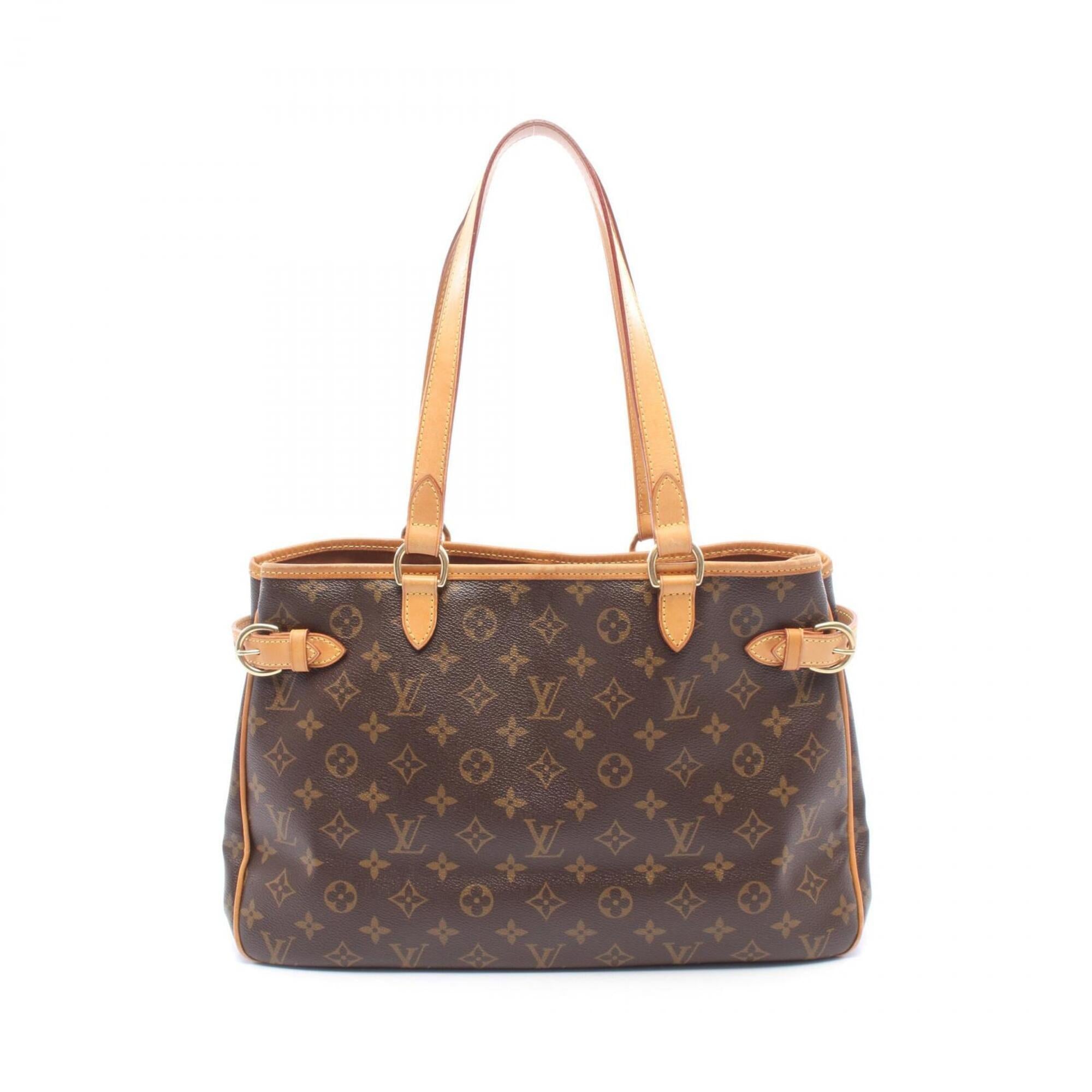 Louis Vuitton Brown Monogram Coated Canvas Handbag Shoulder Bag (Pre-Owned)