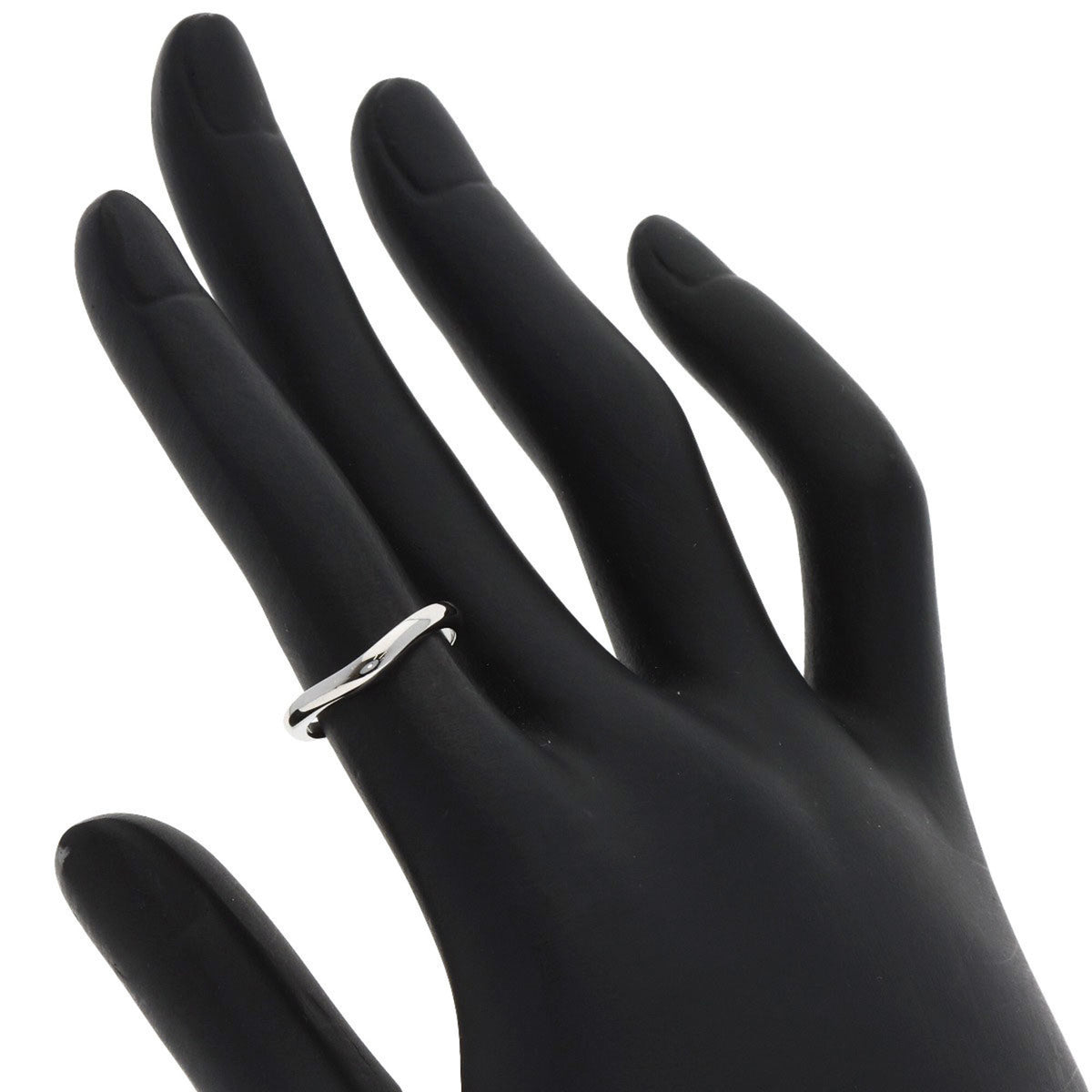 Bvlgari Platinum 950 Band Ring (Pre-Owned)
