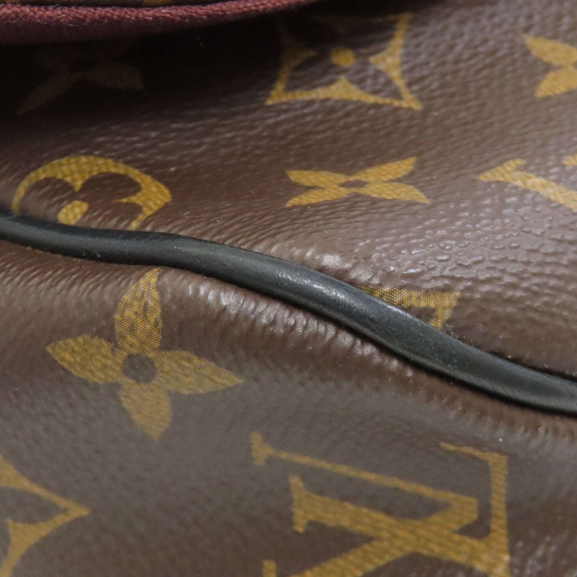Louis Vuitton Black Brown Monogram Monogram Canvas Shoulder Bag (Pre-Owned)